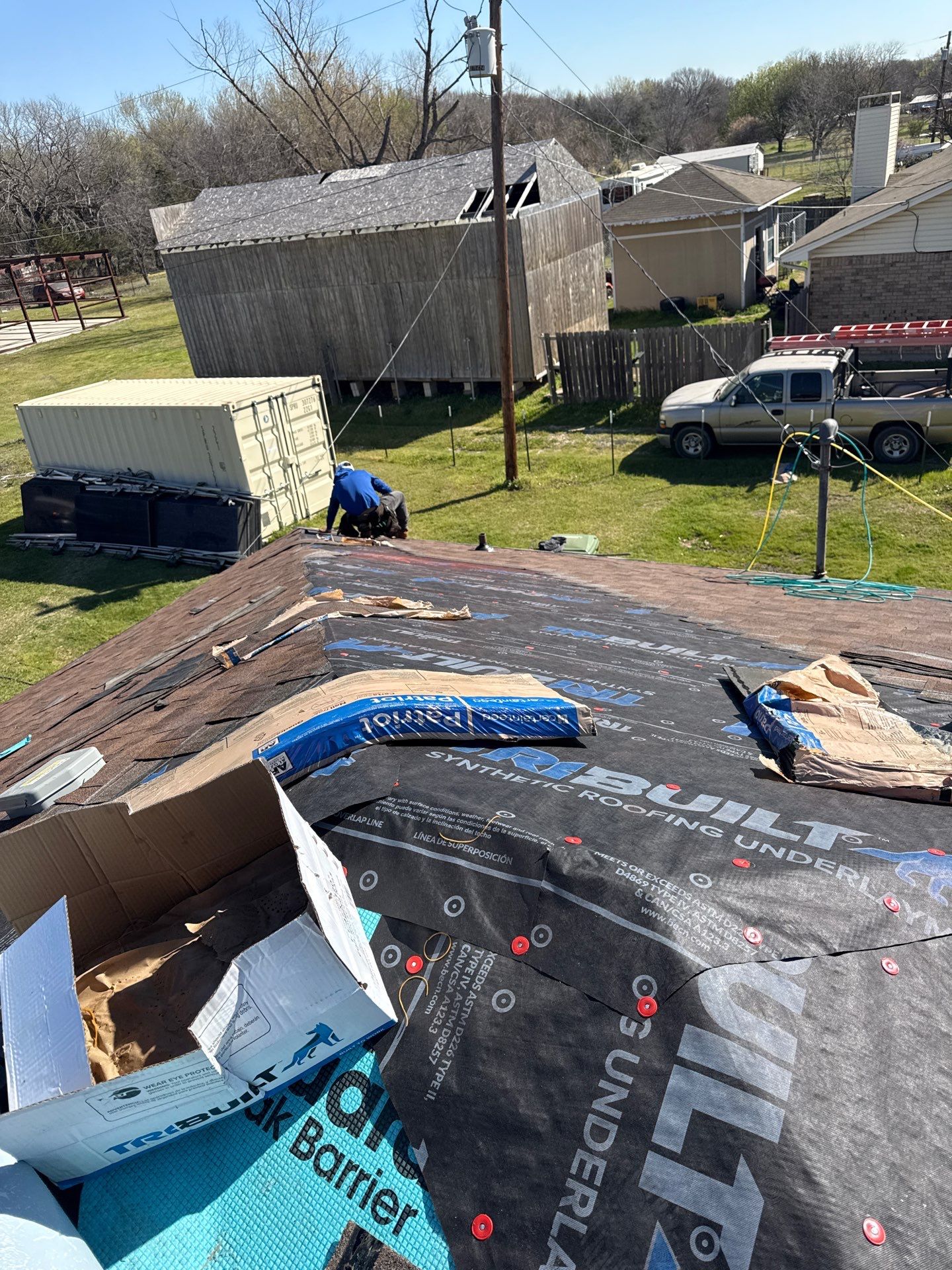 Project in Waxahachie by Rhino Roofing and General Contracting, LLC