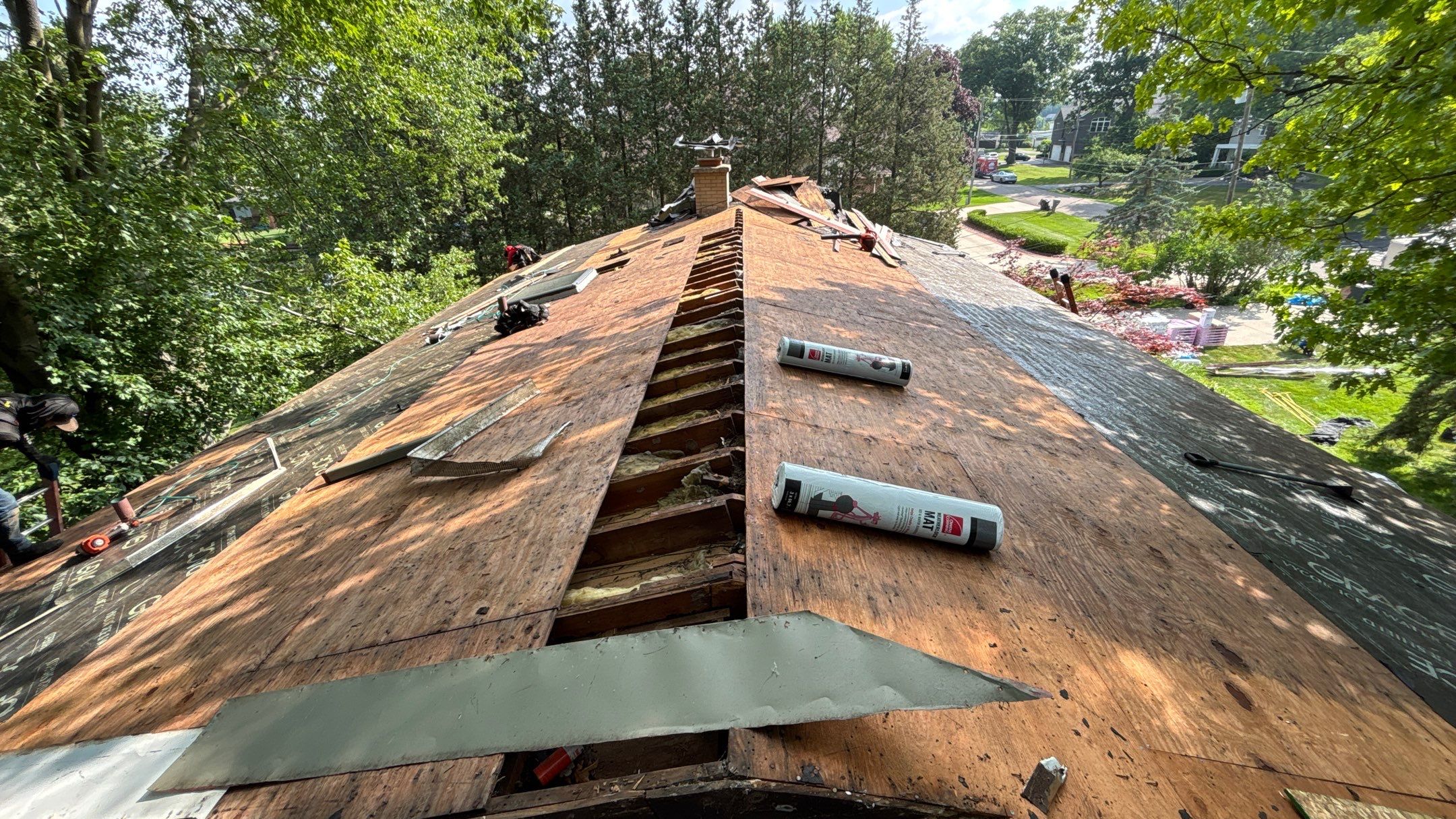 Roof Replacement using Owens Corning Driftwood by 180 Contractors