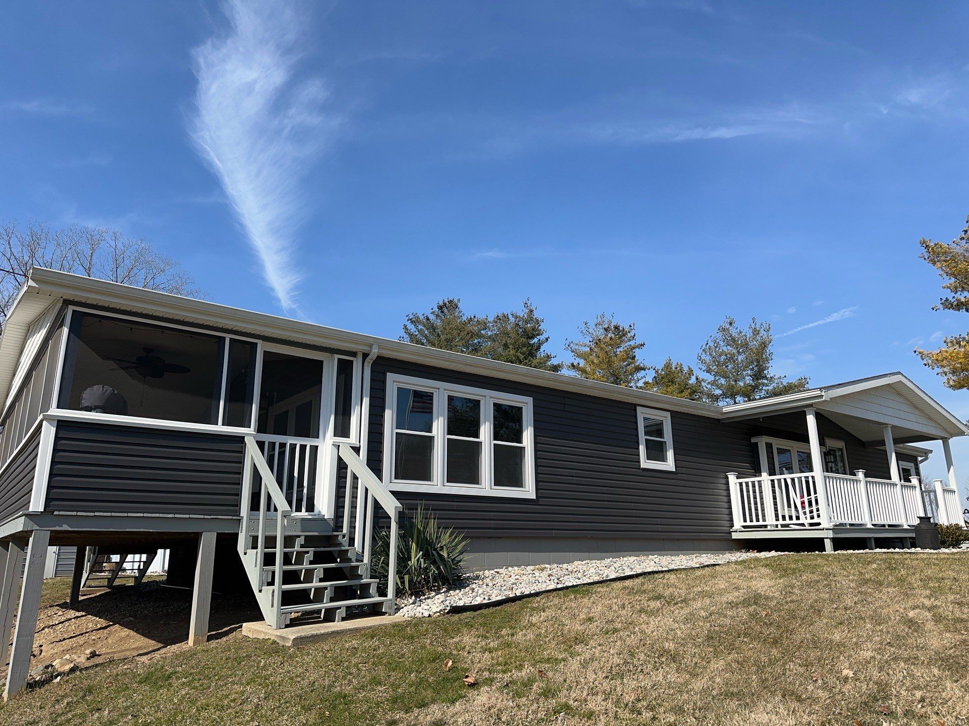 Exposed Fastener Metal Roof Replacement – Columbia City, Indiana by 4Ever Metal Roofing