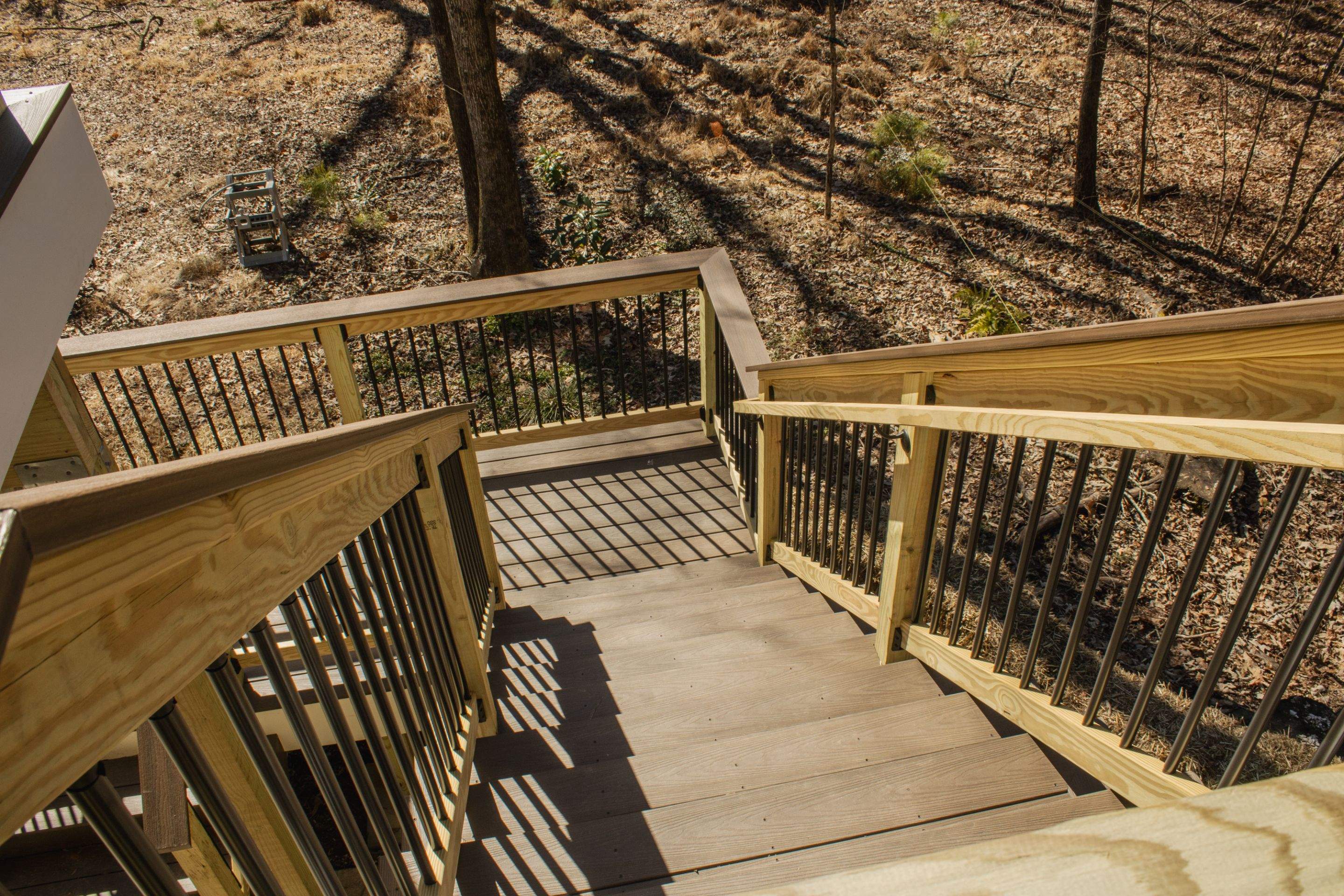 Deck Build using Deckorators Venture Series Decking in Alpharetta, GA by Nelson Exteriors 