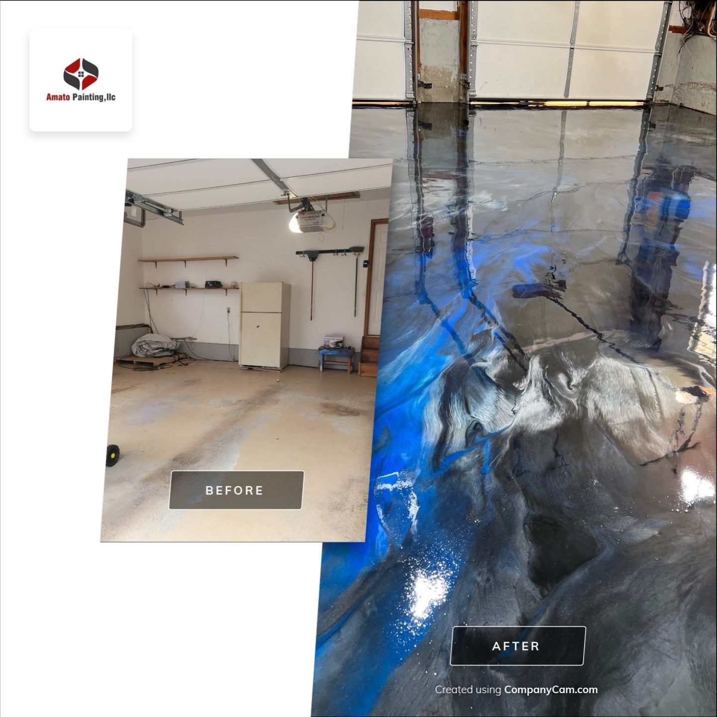 Epoxy Floors For Home and Business In the Lehigh Valley and New Jersey by Ryan Amato Painting LLC and Lehigh Valley Epoxy