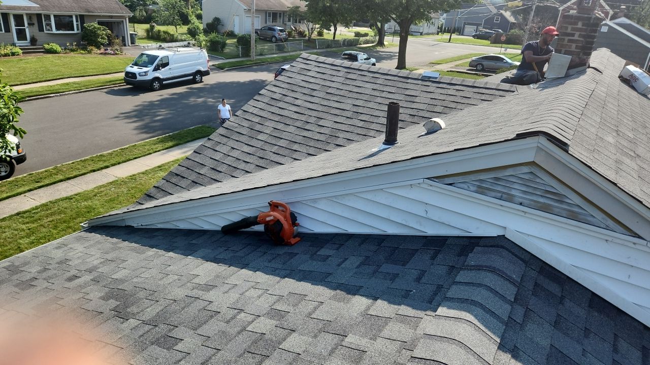 Residential Roofing Installation using Owens Corning Duration Estate Gray by A Plus Exterior