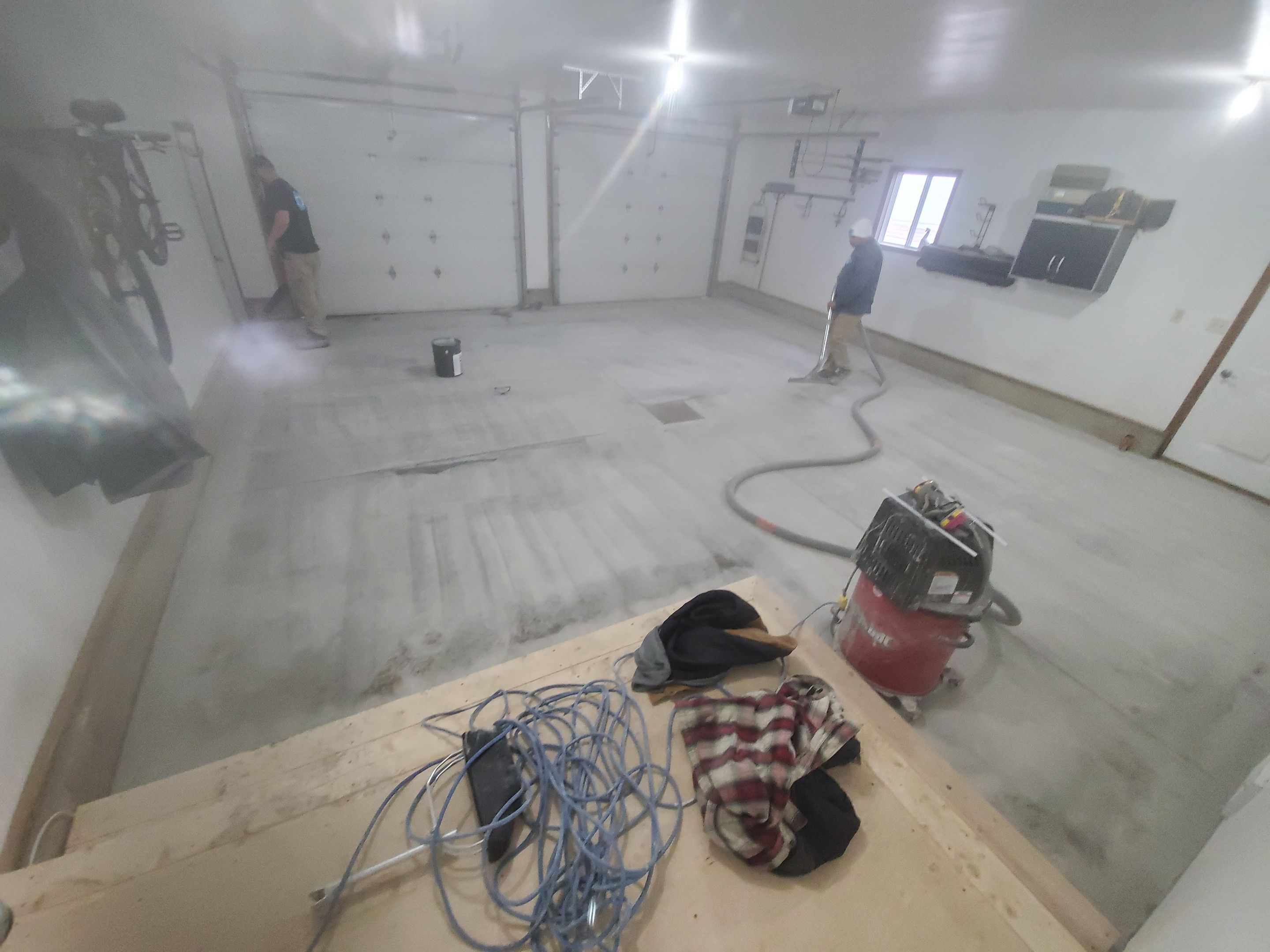 Garage using Mediterranean by Select Painting, Coatings & Garage Cabinets