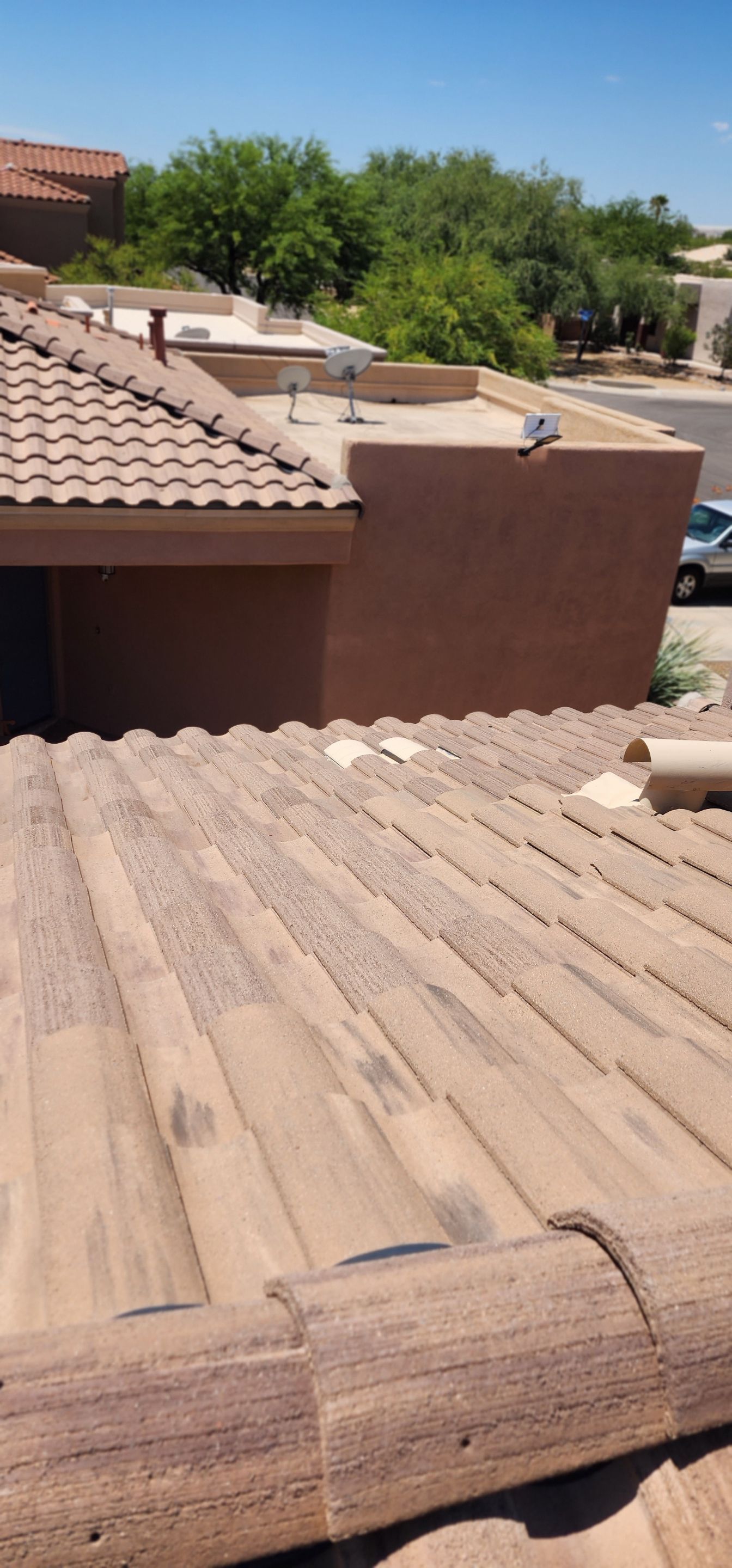 Desert Sand Concrete Tile by Reimagine Roofing