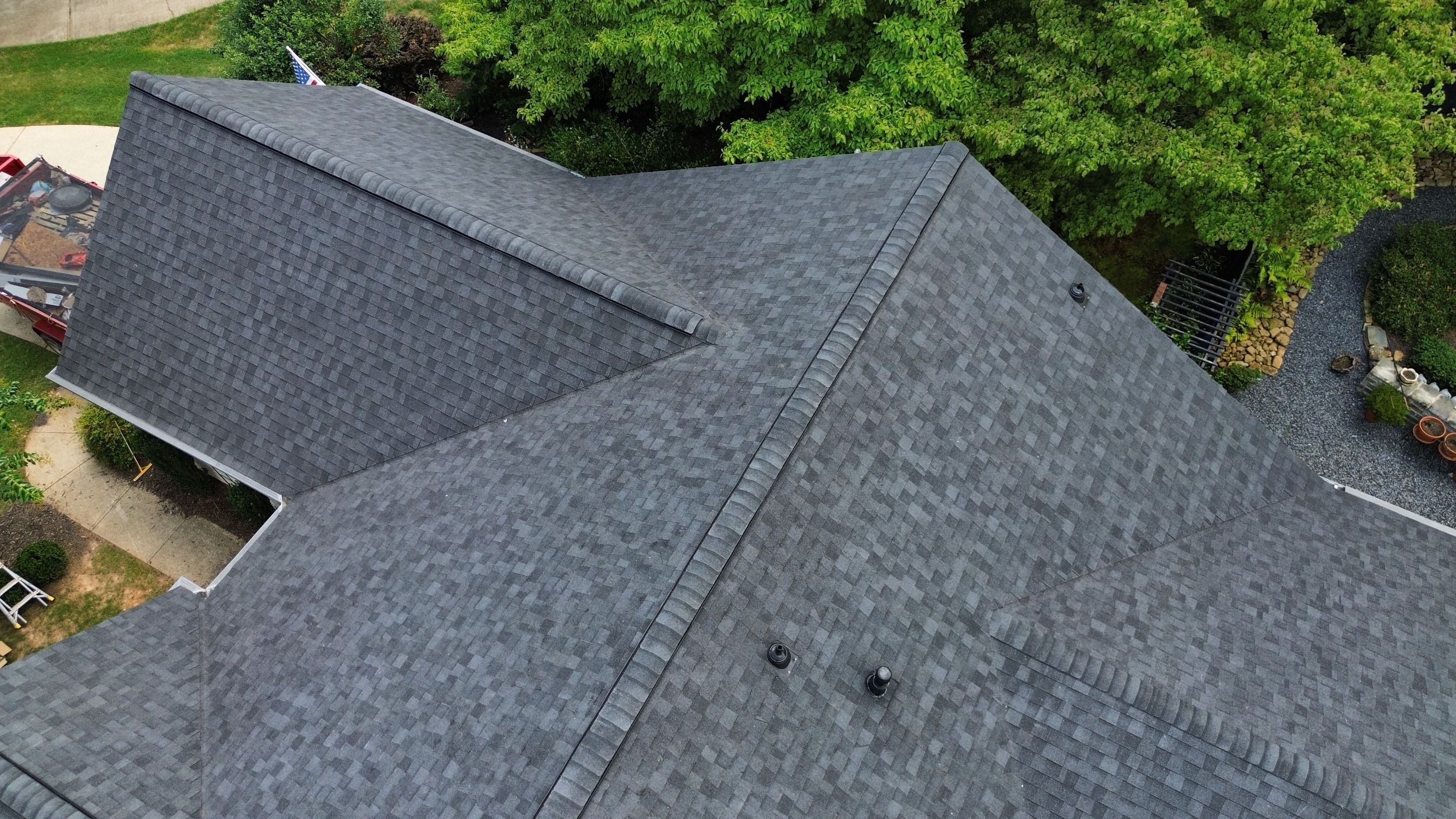 Cumming, GA Roof Replacement, CertainTeed Landmark Charcoal by Reset Roofing