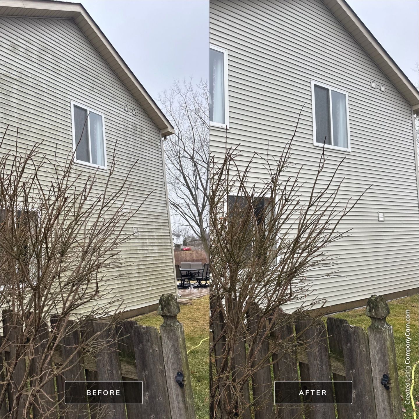 Project in Round Lake Beach by Simmons Power & Soft Washing