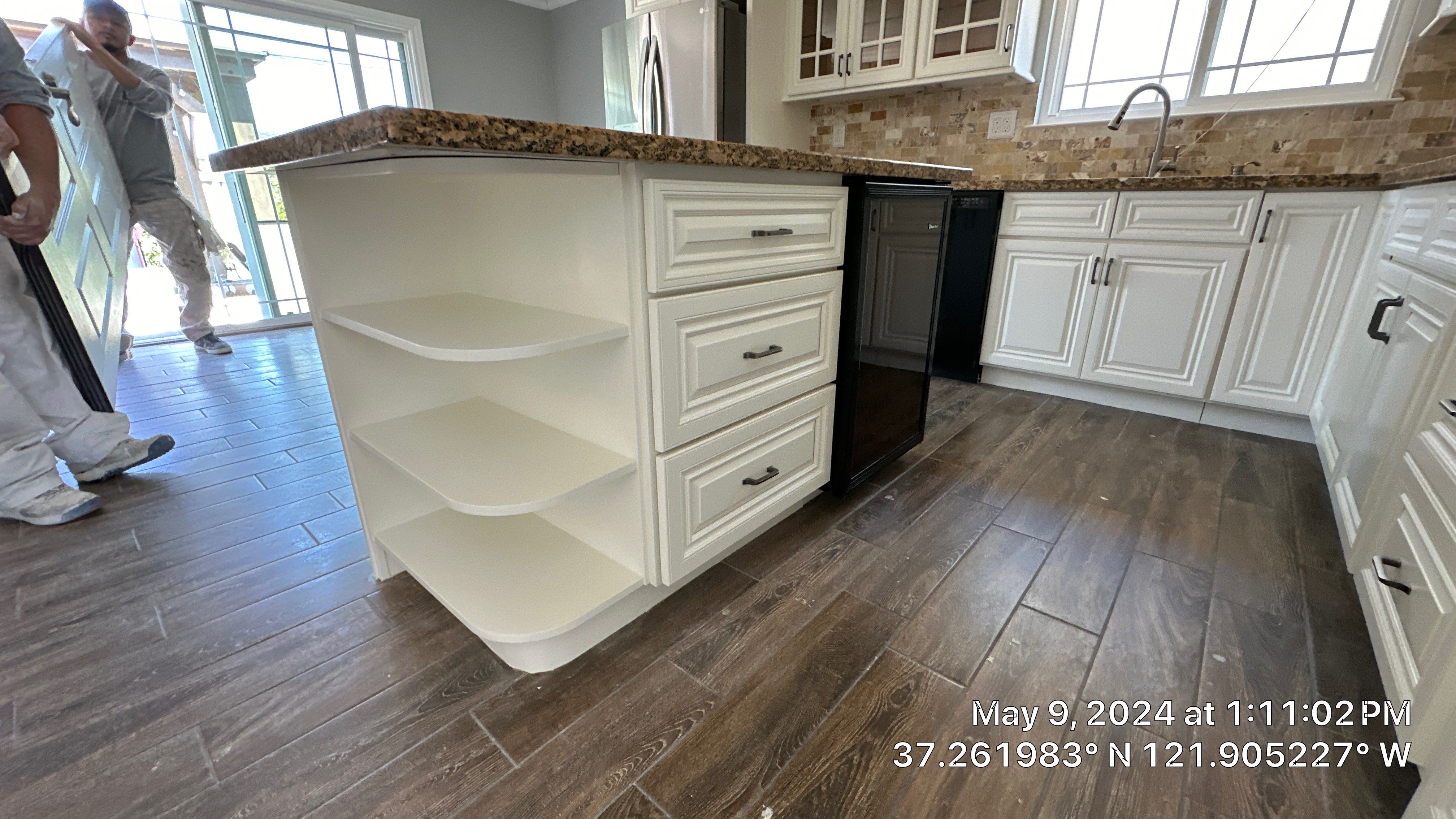 cabinet painting San Jose  by Herrera’s Bay Area Painting inc.