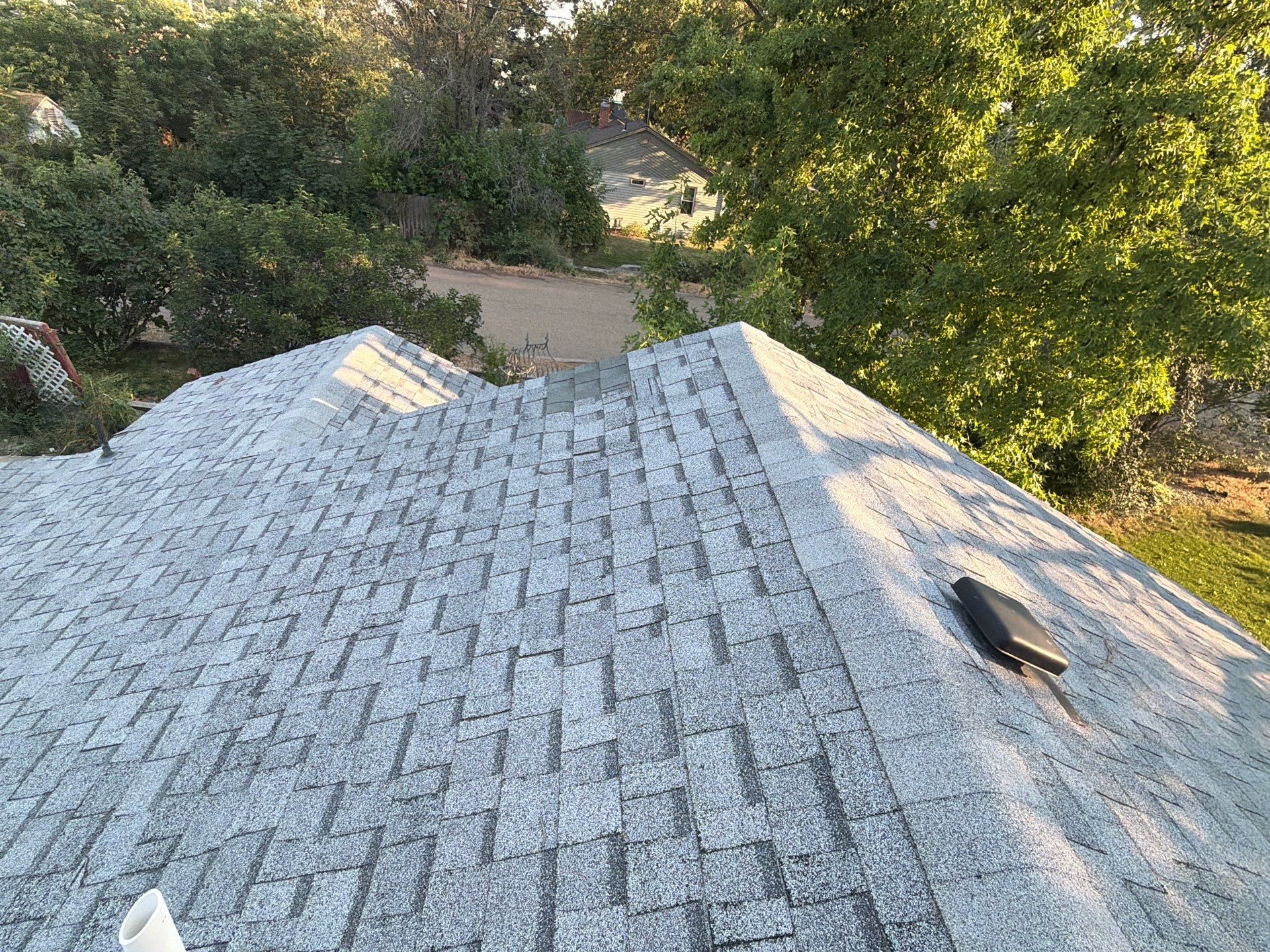 Parma Residential Roof Replacement with Gray Architectural Shingles by Olive Roofing
