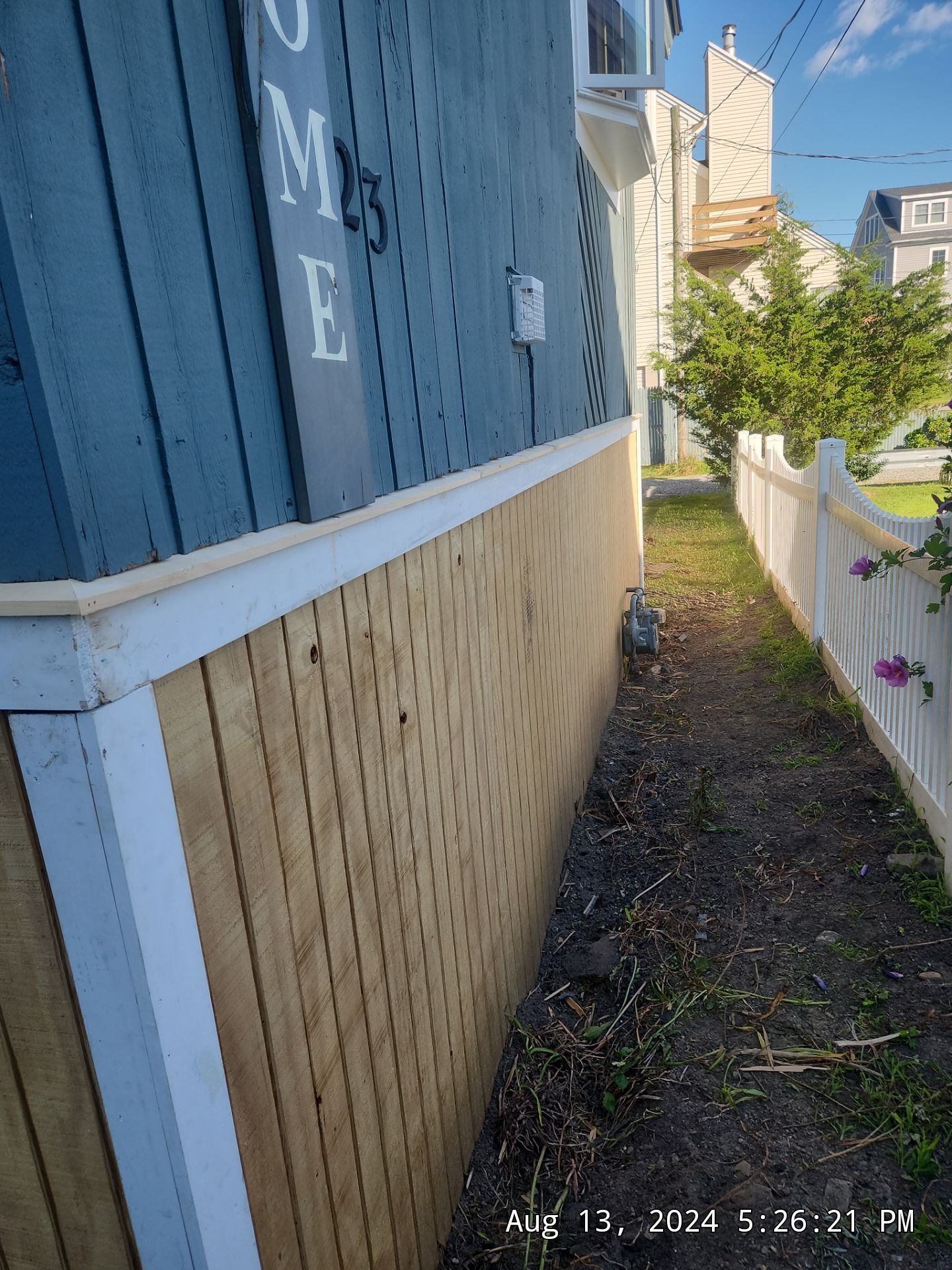 Siding Repair using New wood siding using T1-11 by A Plus Exterior