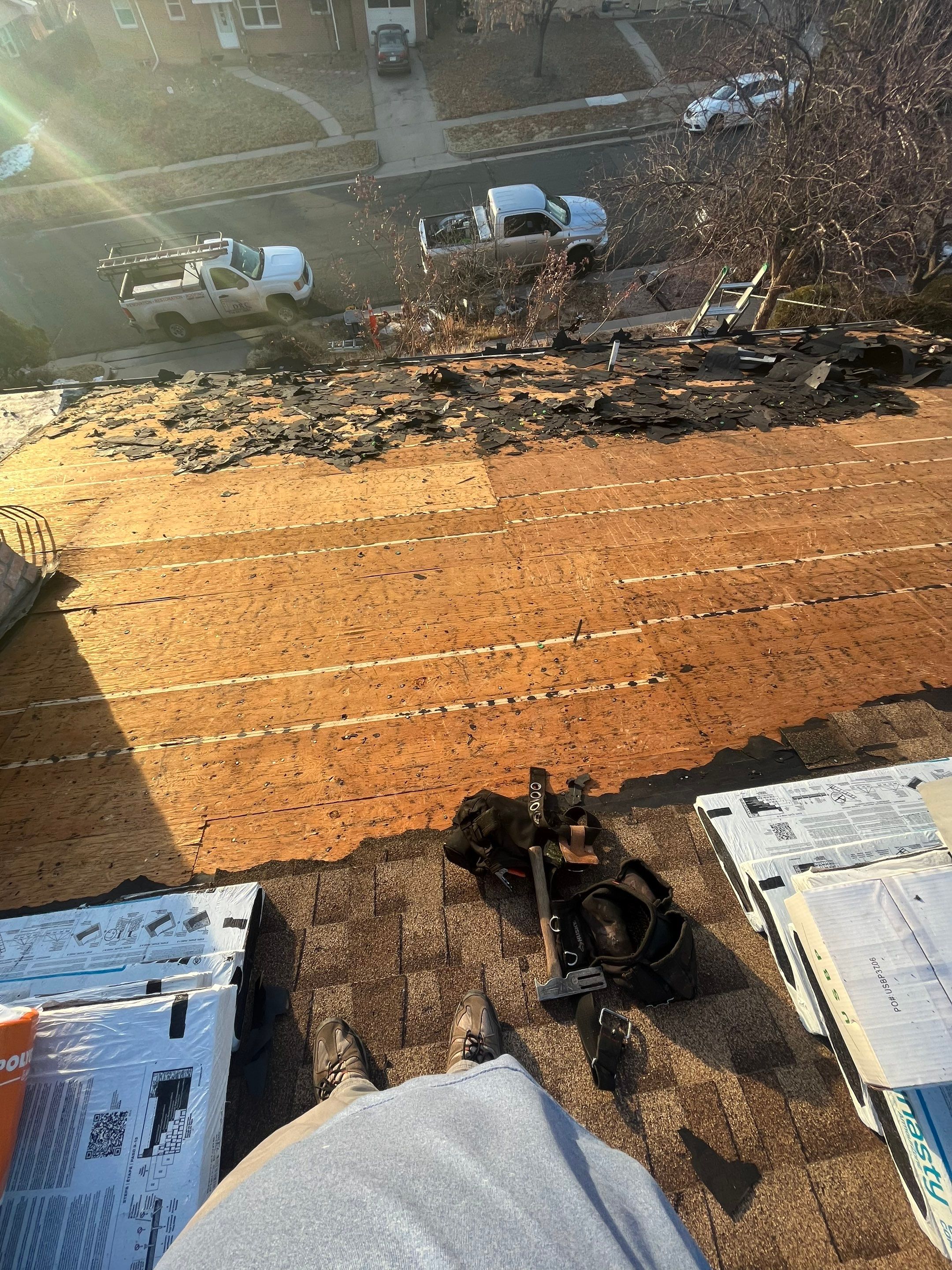 Hail Damage Re Roof  by Dynamic Renovation Contractors