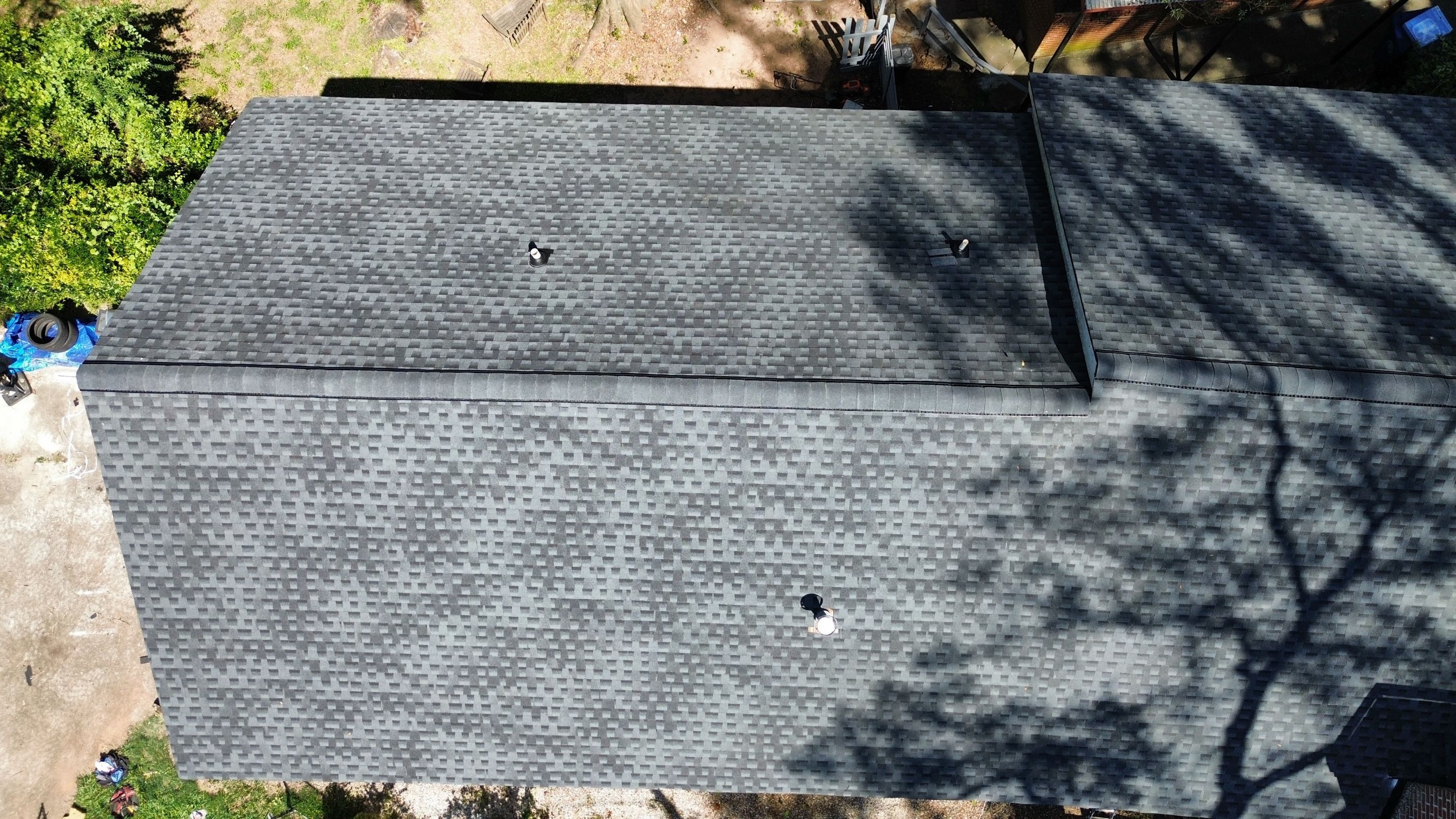 Atlanta, GA Roof Replacement GAF Timberline HDZ Charcoal by Reset Roofing