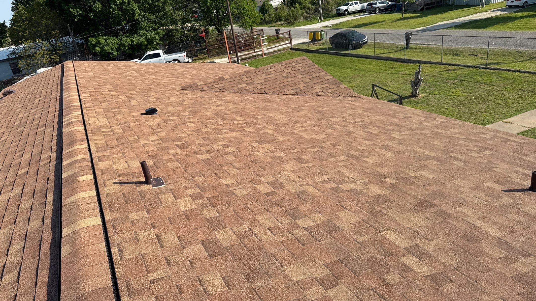 Residential Roofing Installation using Malarkey Vista AR by Harvey Roofing & Construction