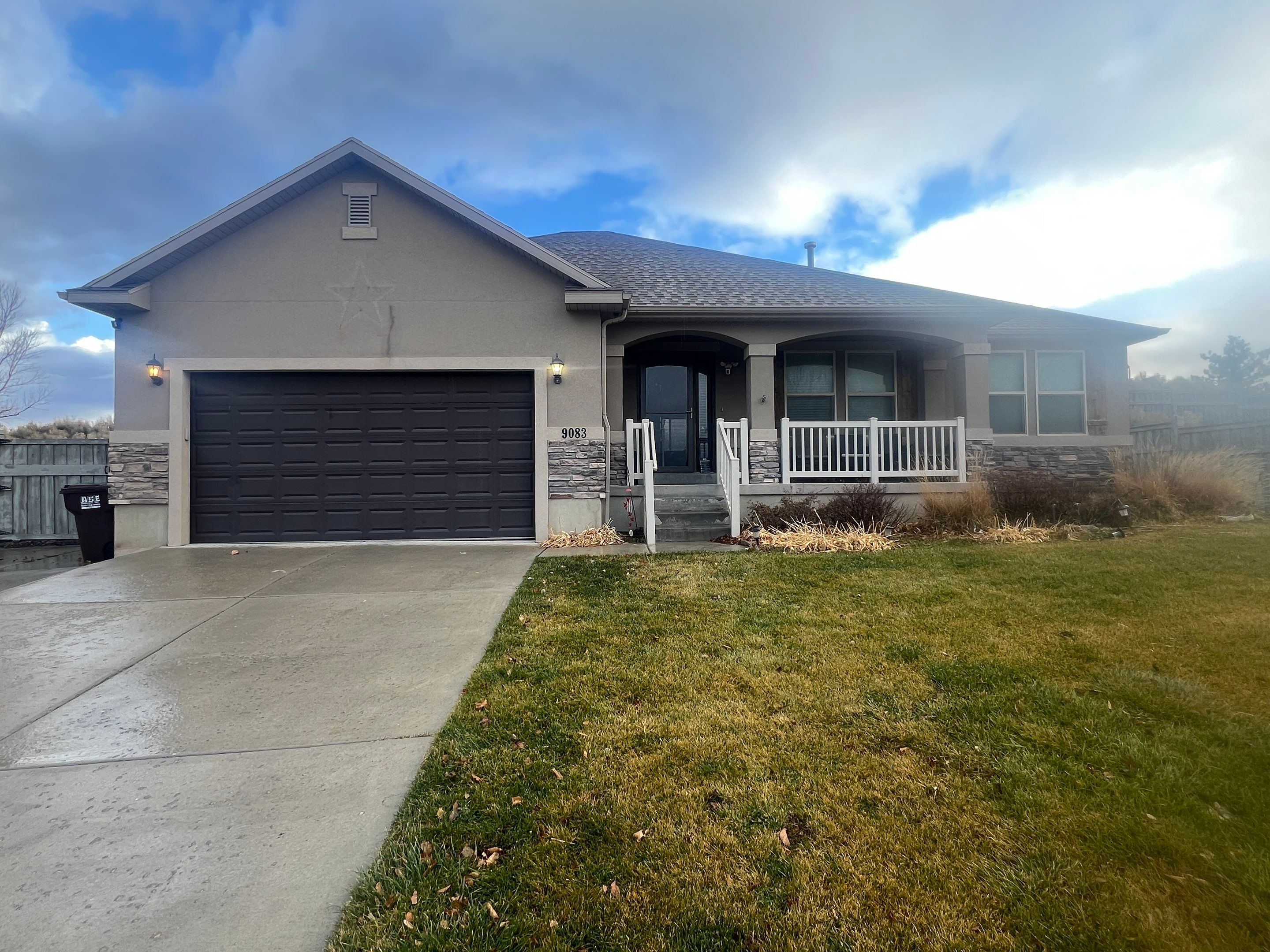 Eagle Mountain | Stucco to Board & Batten Conversion | Timber Bark by Ideal Siding Utah