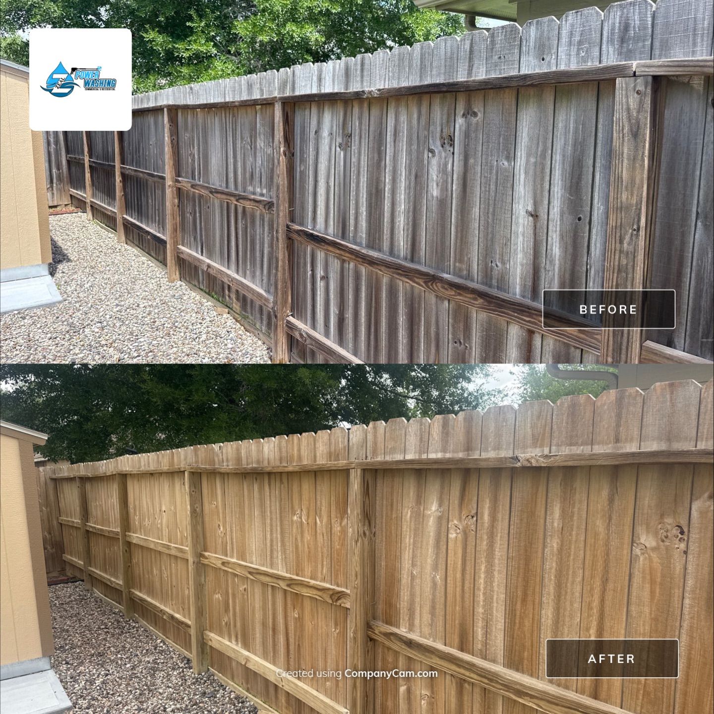 Night and day difference! by Zeal Power Washing