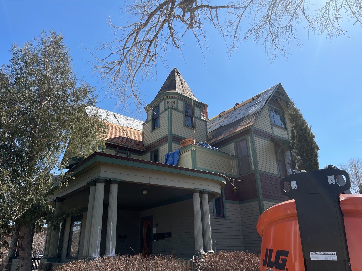 Rapid City Historic Building Receives New Cedar Shingles by Weather-Tite Exteriors LLC