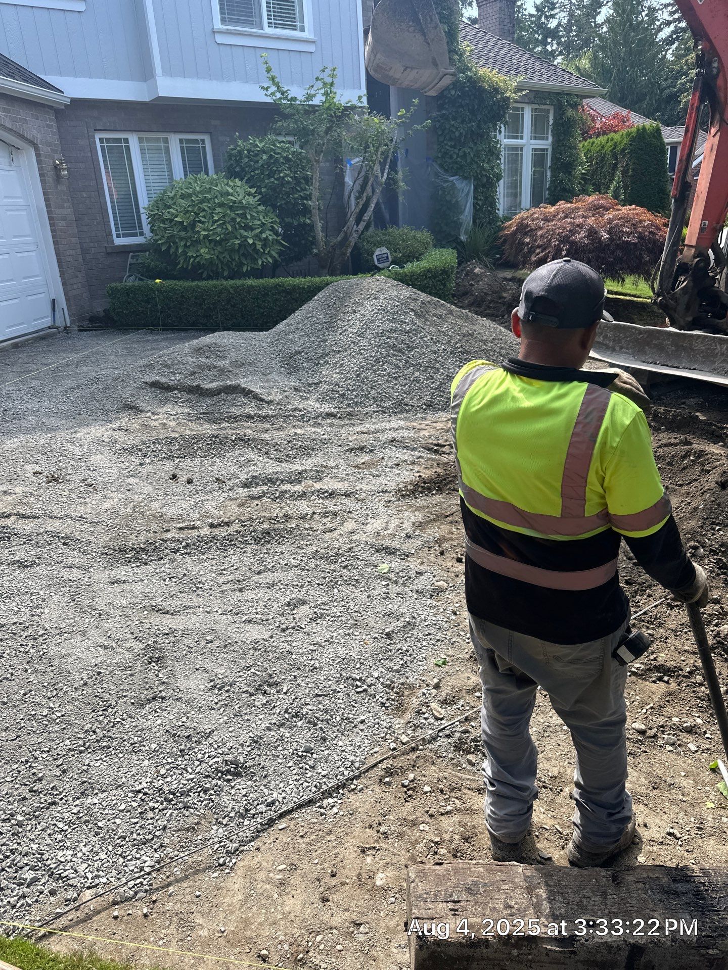Multi-color Stamped & Sealed Concrete Driveway Renovation | Mukilteo by Jireh Asphalt & Concrete Inc