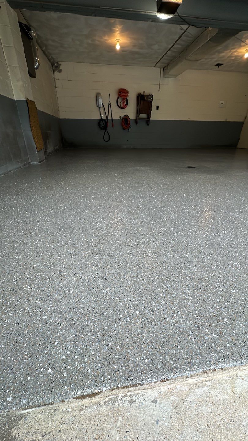 Garage + Porch + Steps Project in Pittsburgh by Floors in a Day, Inc