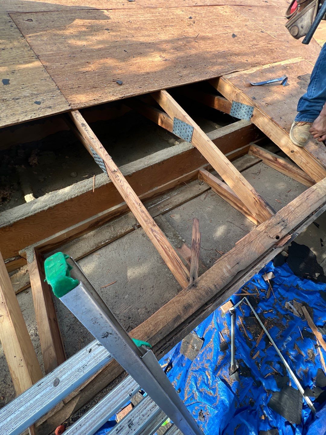 Residential Roofing Installation using GAF Natural Shadow  by A & H Roofing and Contracting