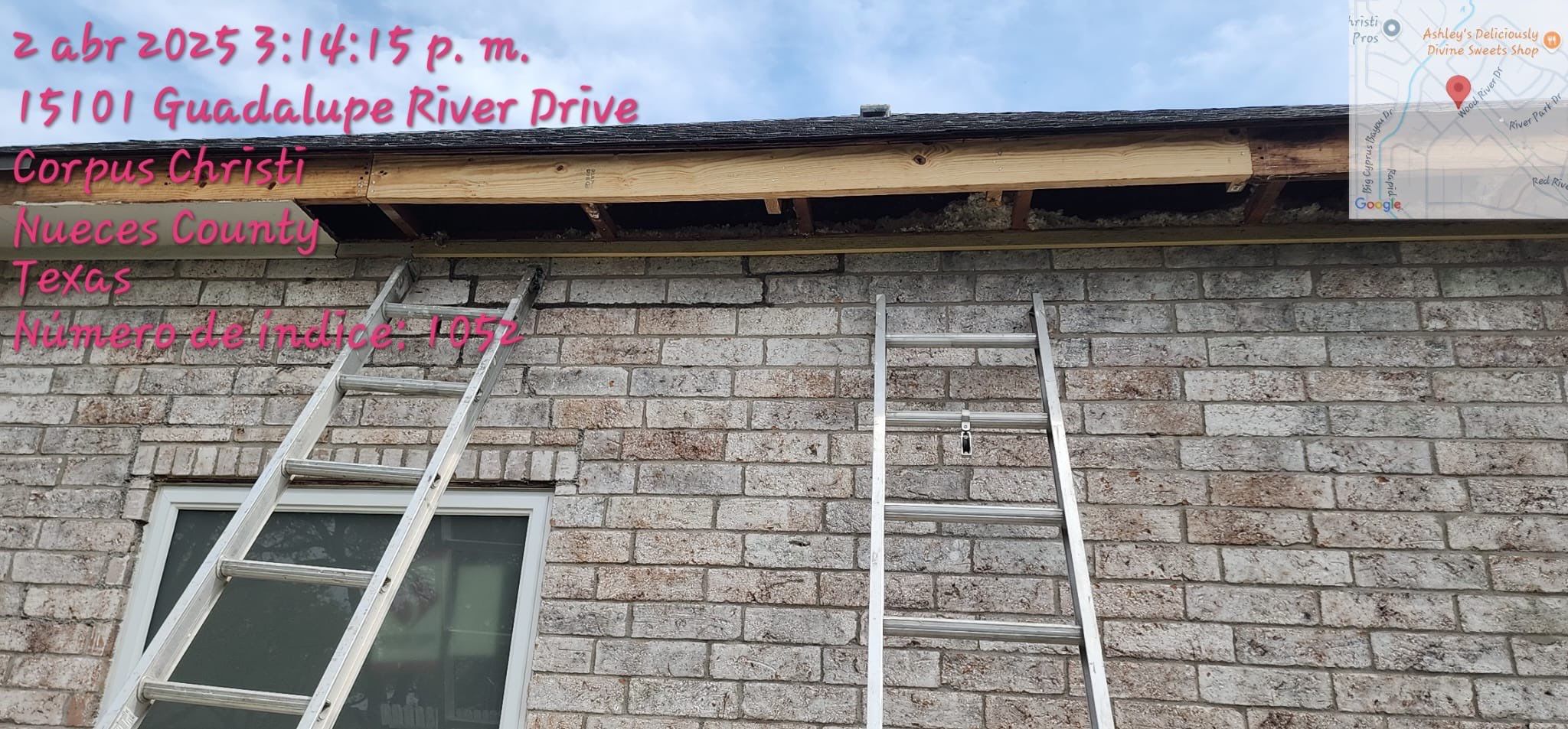 Run down on River Drive by Bayfront Roofing and Construction