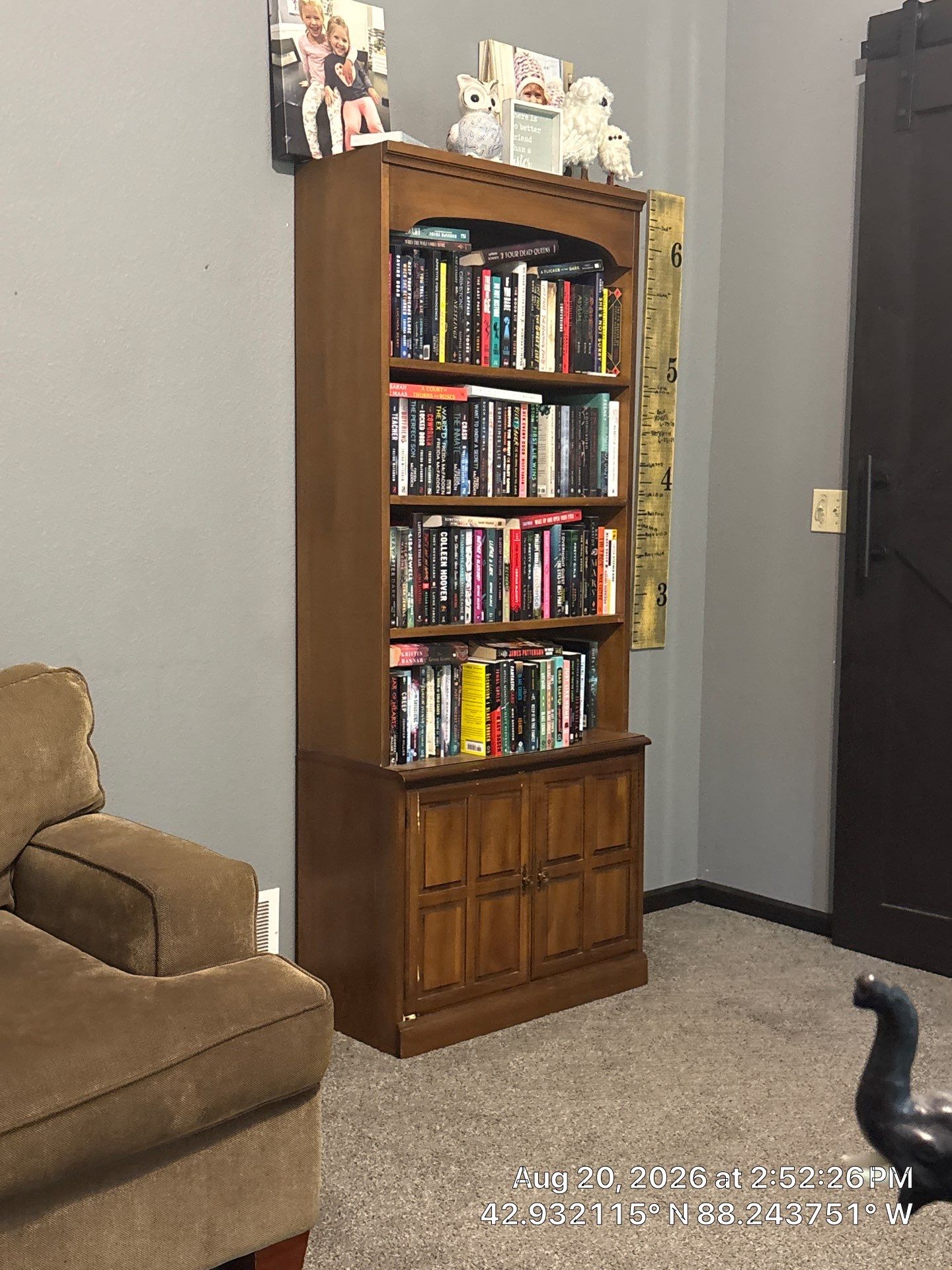 Custom Barn Door Installation and Industrial Ceiling Fan Upgrade in Waukesha by CompanyCam Sales Demo