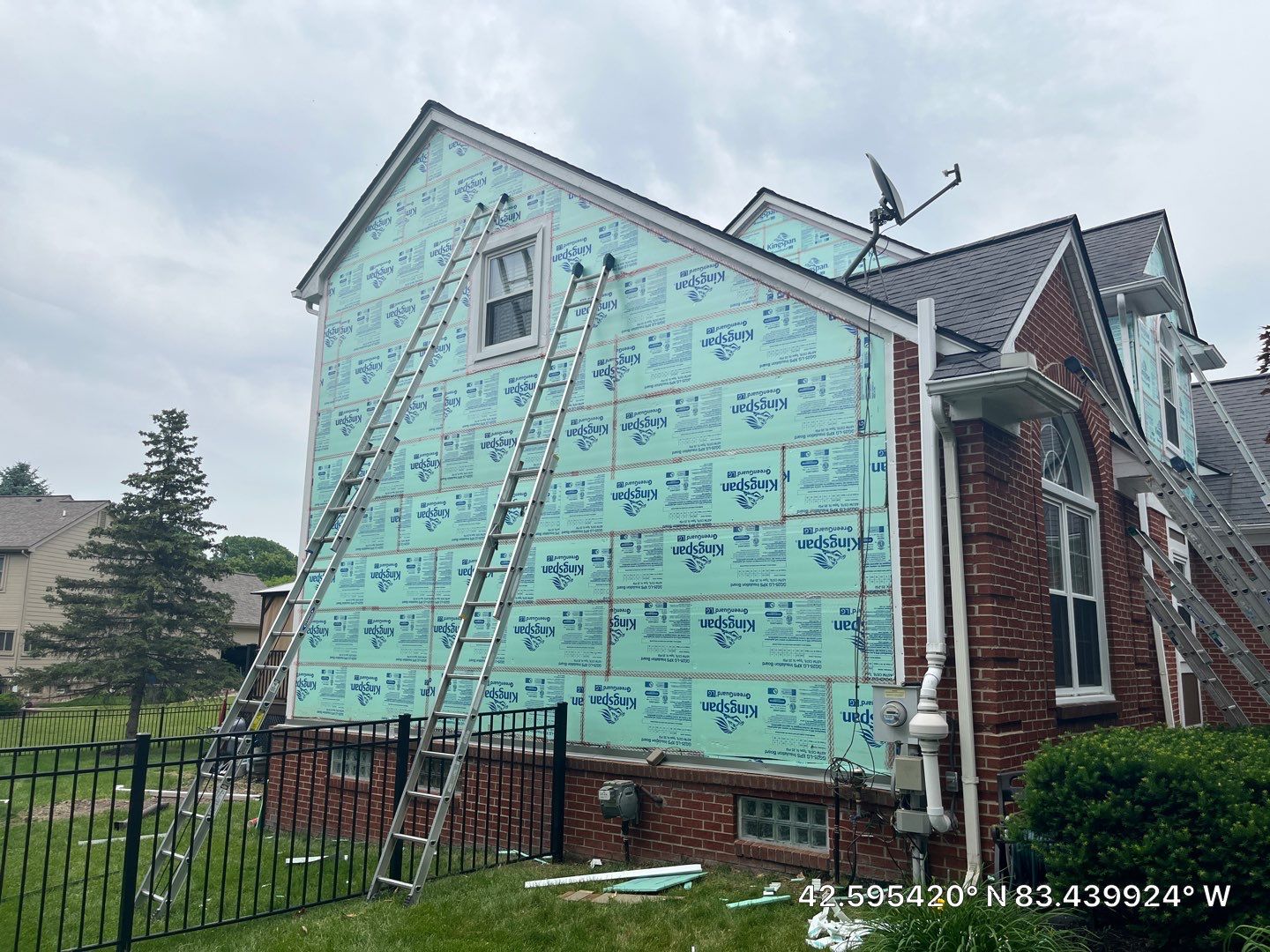Siding Replacement using Ascend by 180 Contractors