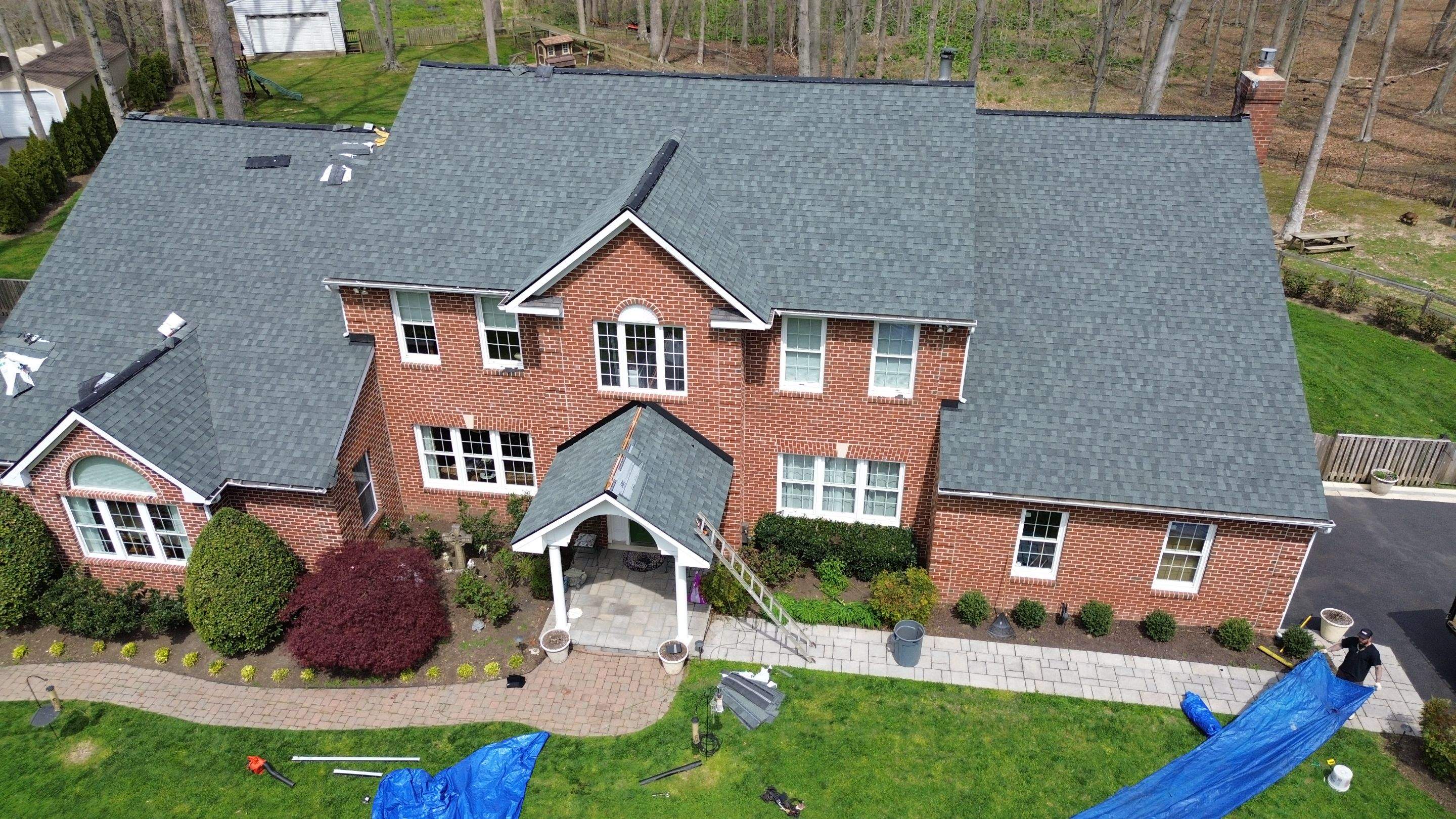 New Roof Install using Tamko Titan- Shadow Grey in Harwood, MD  by Storm Ready Exteriors