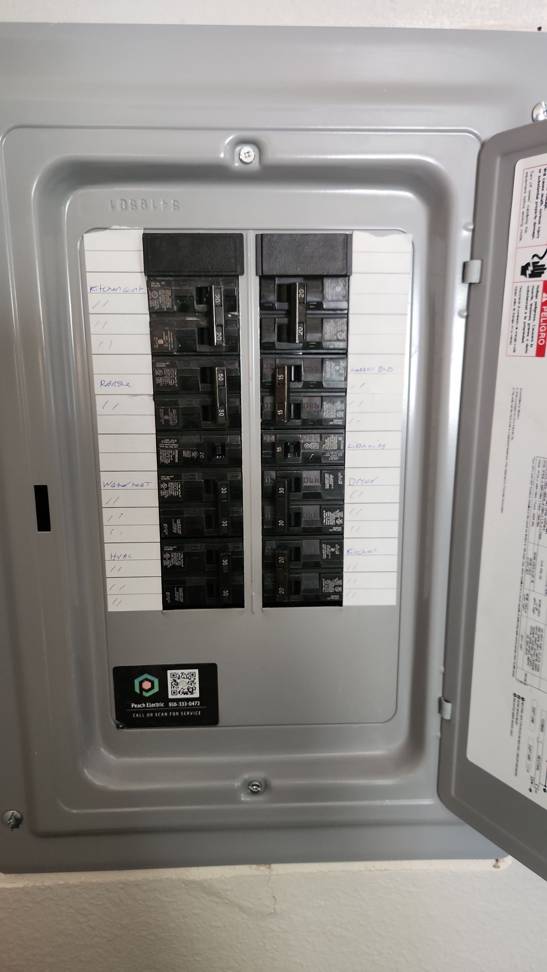 100a sub replacement by Peach Electric Inc