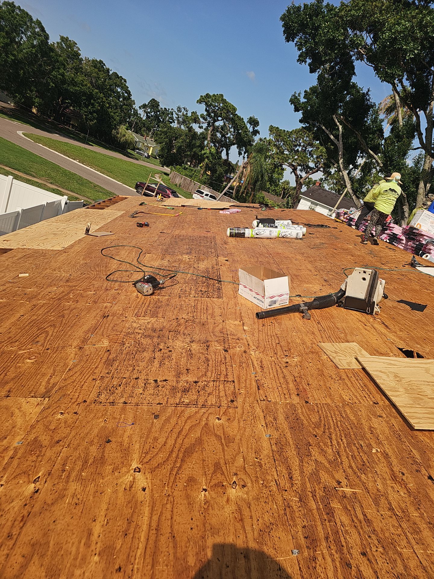 Project in St. Petersburg 33713 by Mitchell Roofing Company LLC 