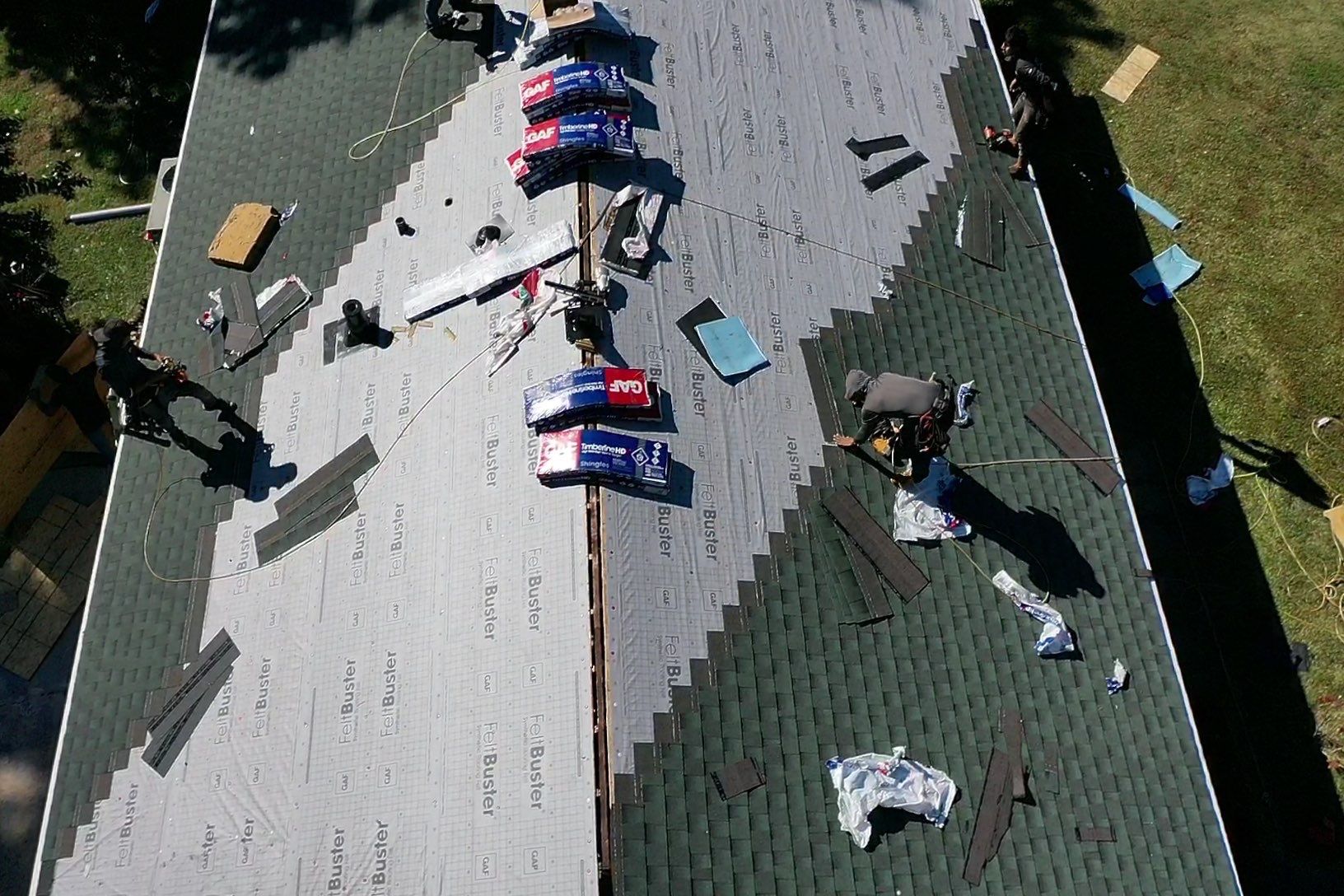 Project in Charlotte by ALL ROOFS & CONS.