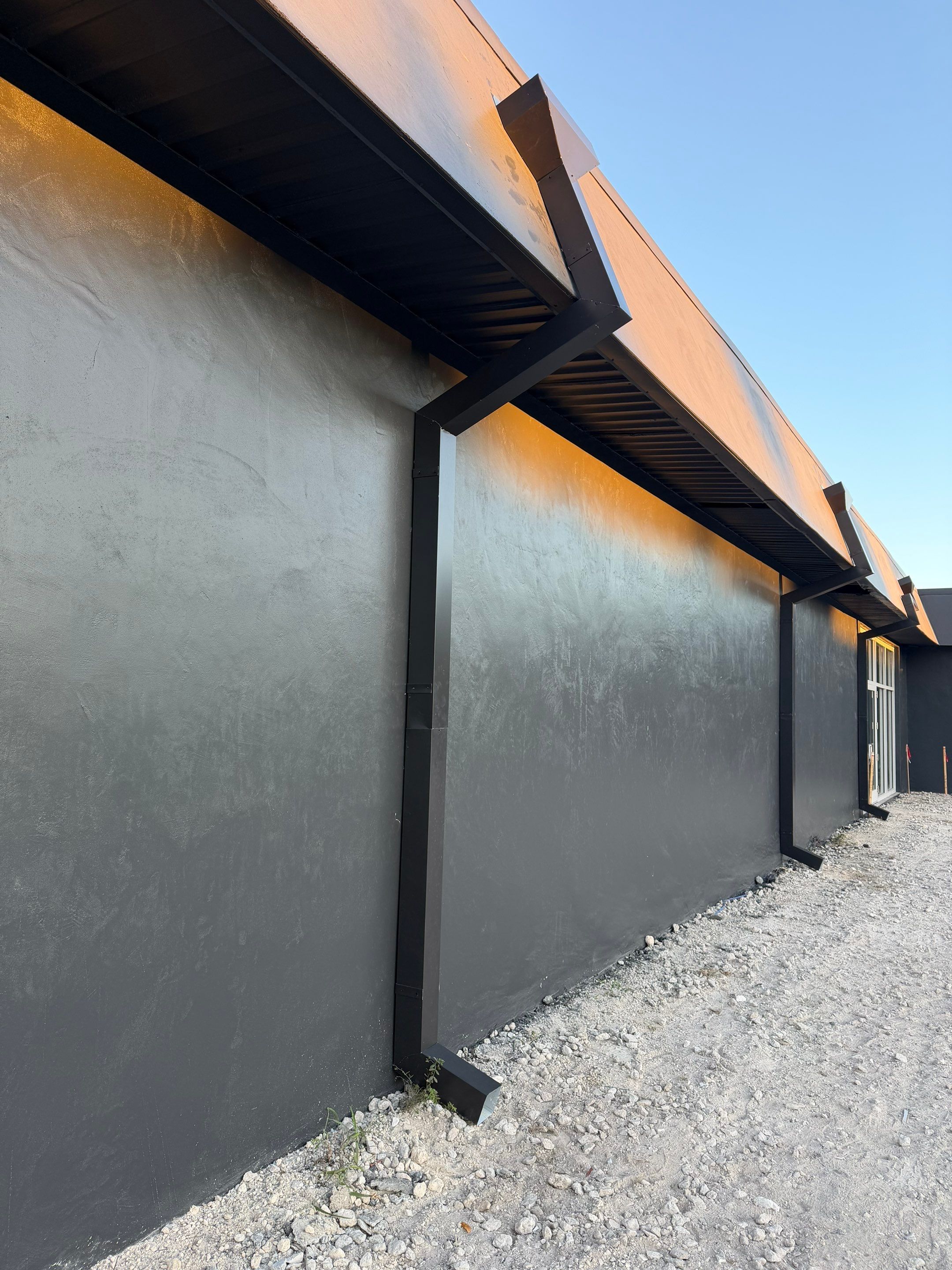 Commercial Gutter Installation Project in Clearwater FL by Gutter Professor by Gutter Professors