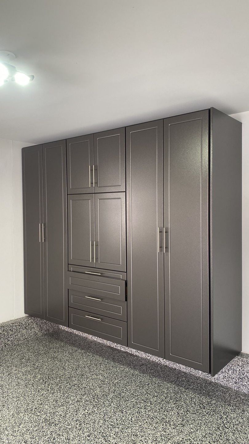 Marlene C. adds storage to her garage!  by Banner Garage