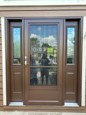 Entry Door and Patio Door Replacement With Structural Rot Repair