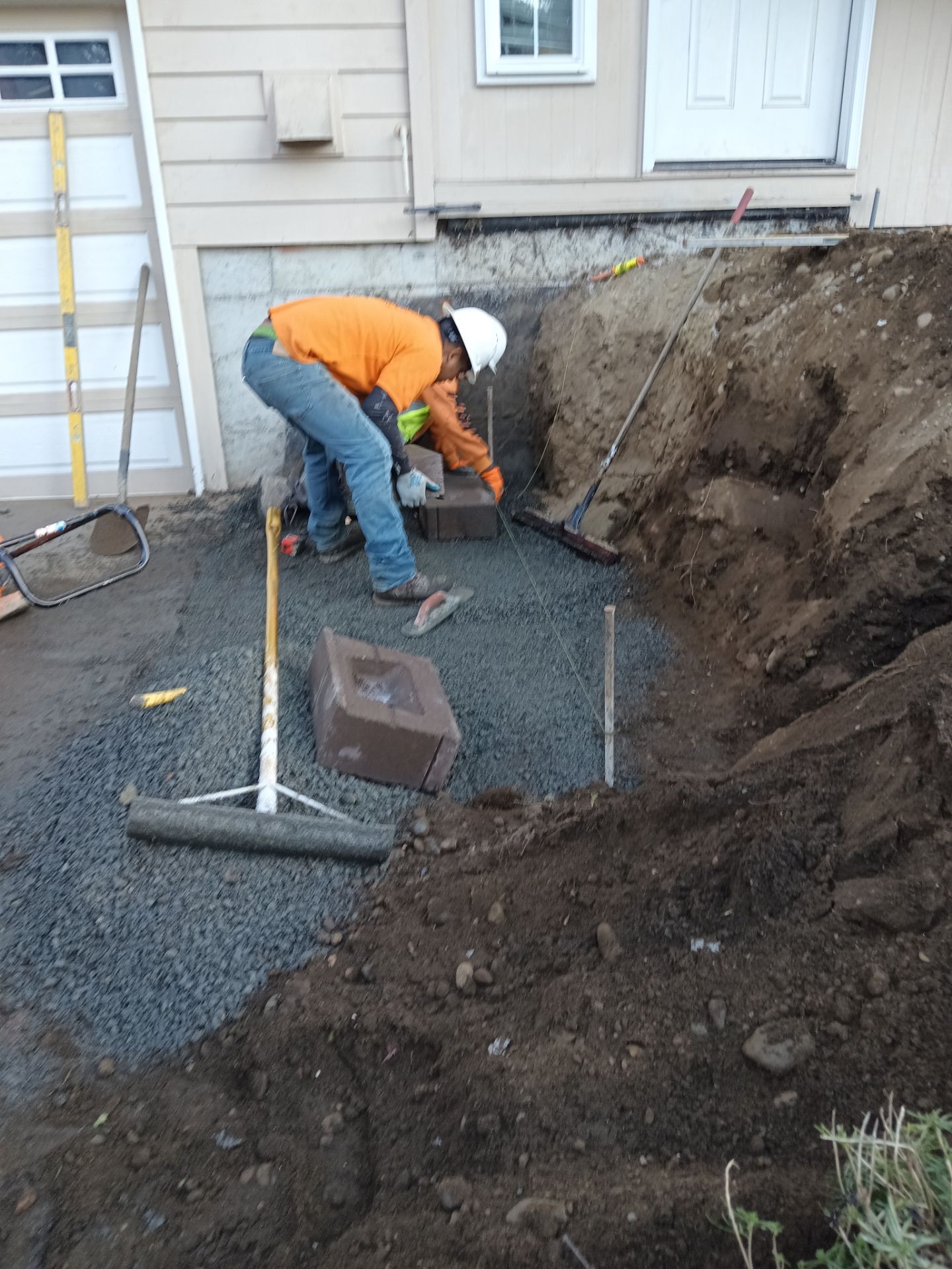 Concrete Front Stair Repair | Bothell  by Jireh Asphalt & Concrete Inc 