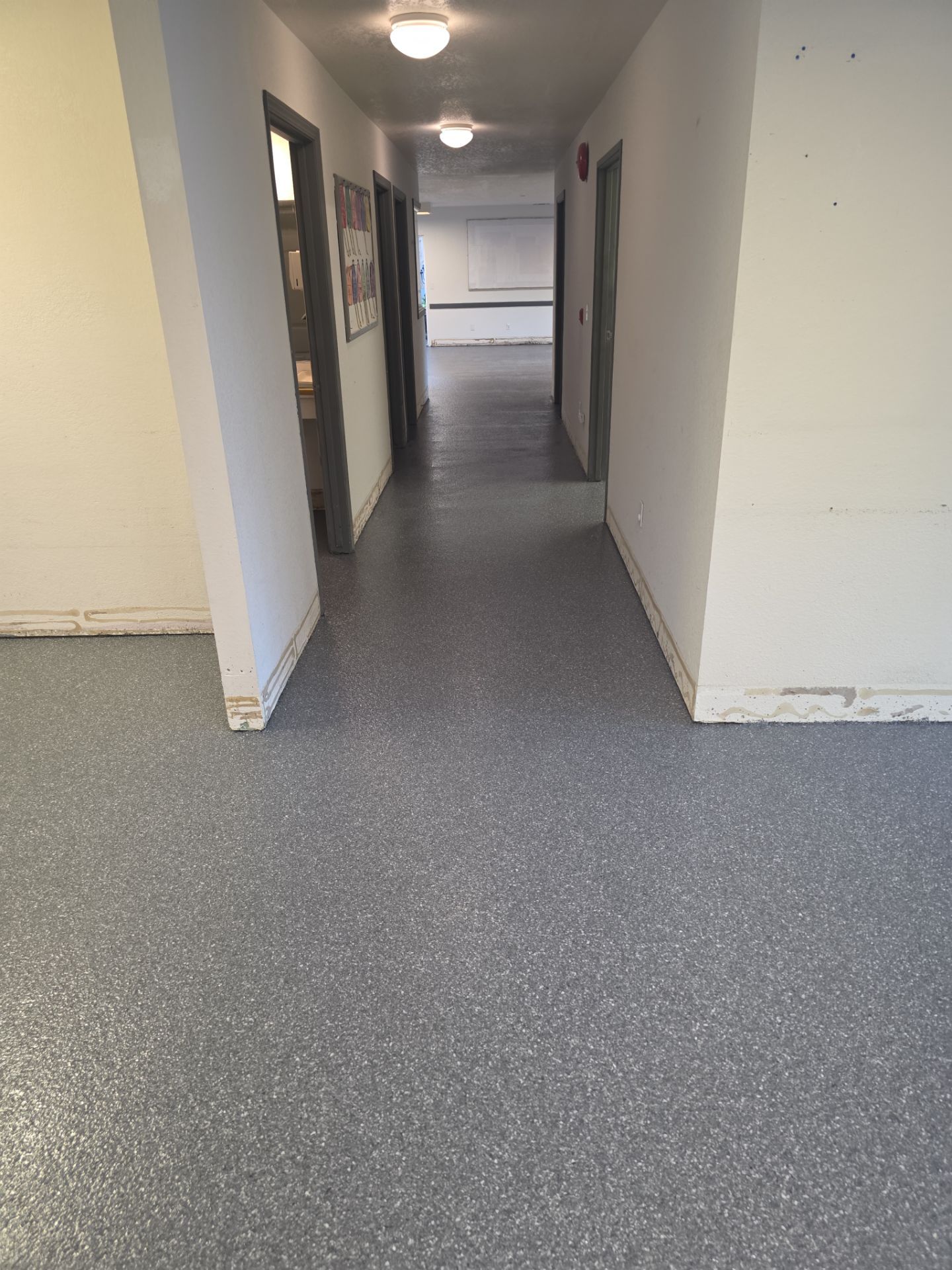 Custom Basalt Polyurea Interior Floor Coating Transformation in Atascadero by MGP Coatings