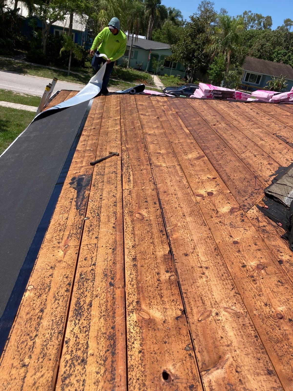 Project in St. Petersburg 33710 by Mitchell Roofing Company LLC 