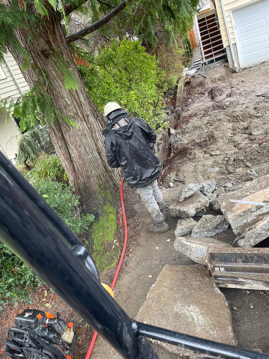 Lorra | Asphalt Driveway Repair & Retaining Wall by Jireh Asphalt & Concrete Inc 