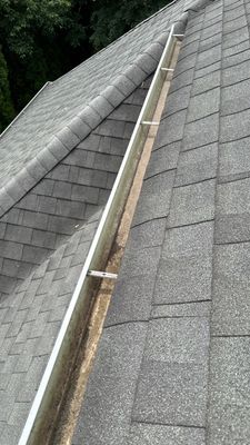Turtle Shell gutter protection installation in Warrenville, IL 60555, photograph 12