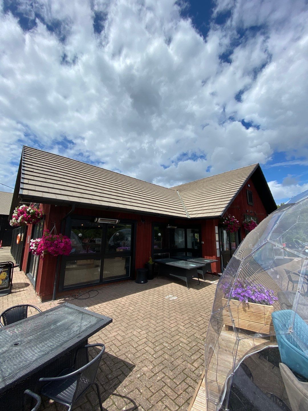 Roof And Render Clean using Honda 15lpm Low Pressure Washing Machine by Ges Exterior Cleaning ltd