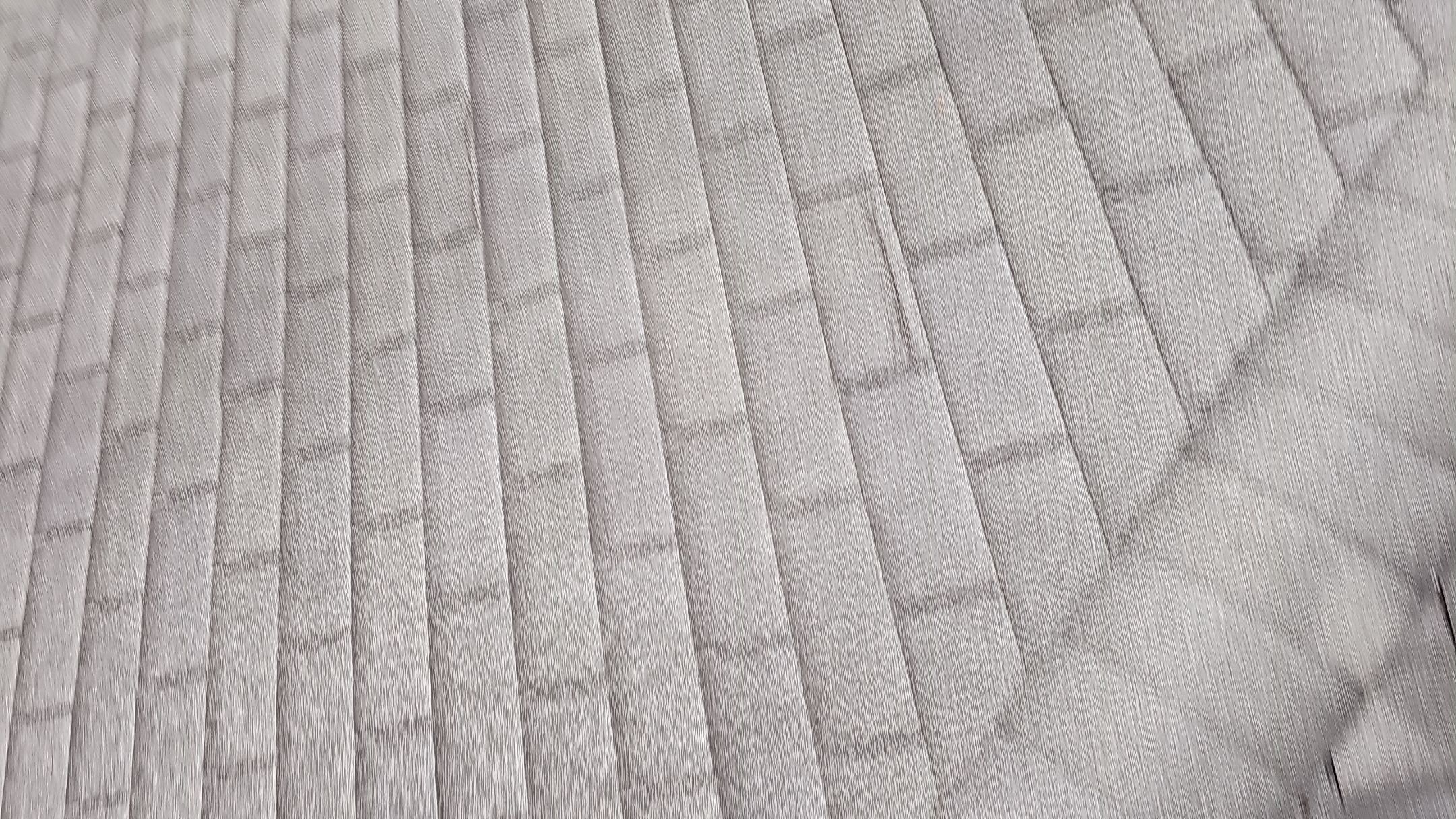 ATLAS PINNACLE COLOR: OYSTER SHELL DRIP EDGE: WHITE by Eagle Eye Roofing