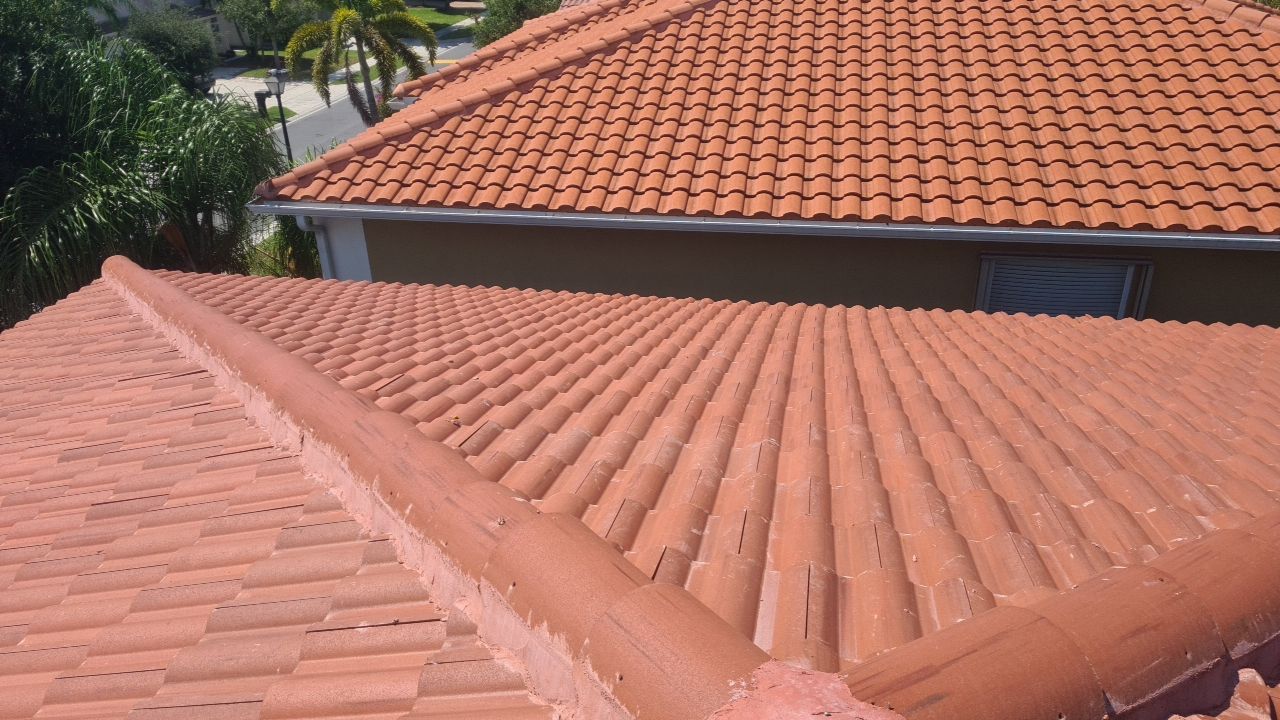 Residential Roofing Installation using Eagle Roofing Tile by BLUES BROTHERS ROOFING