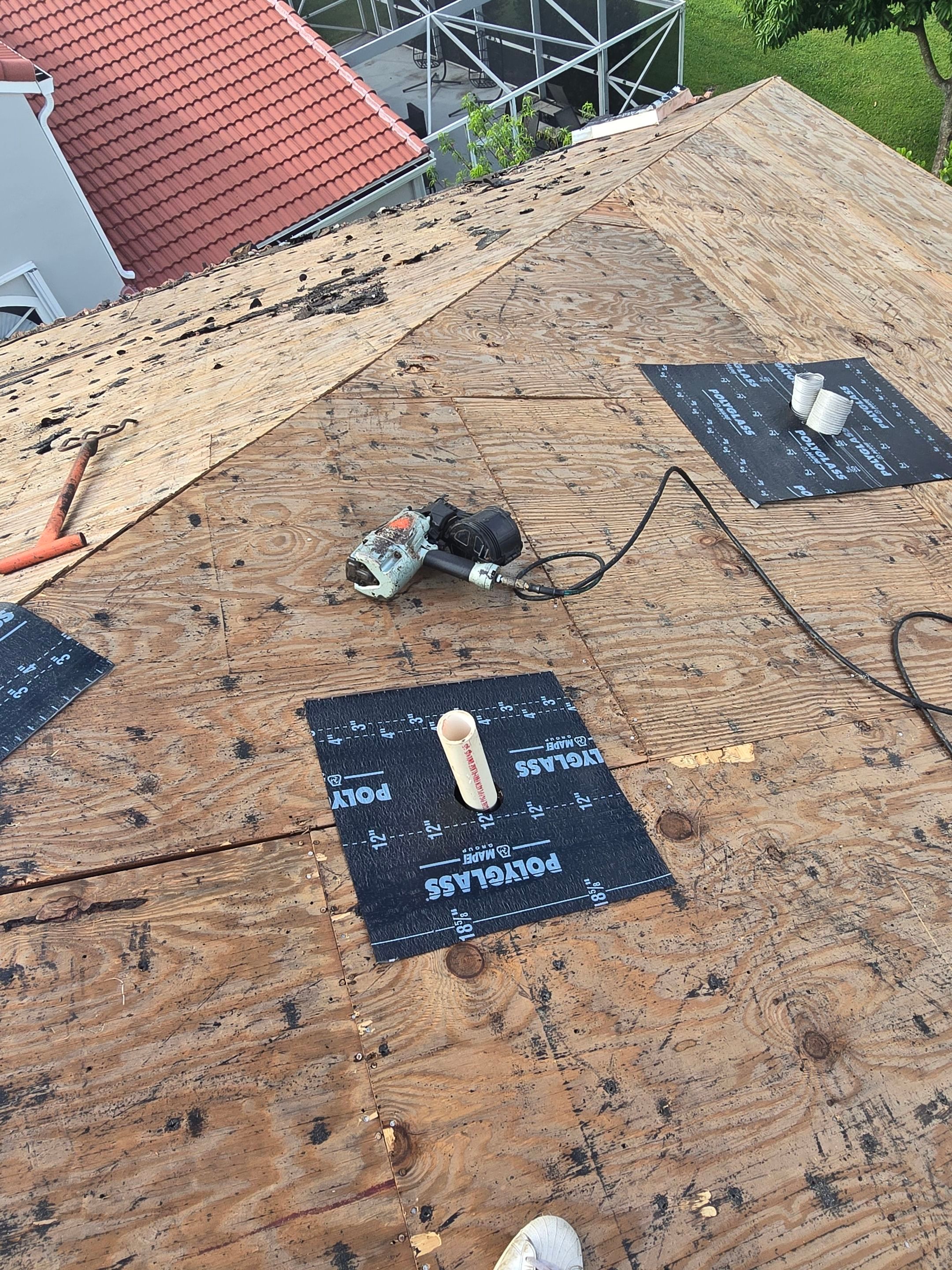 Tile Reroof in Boca Raton by Roofing Recovery