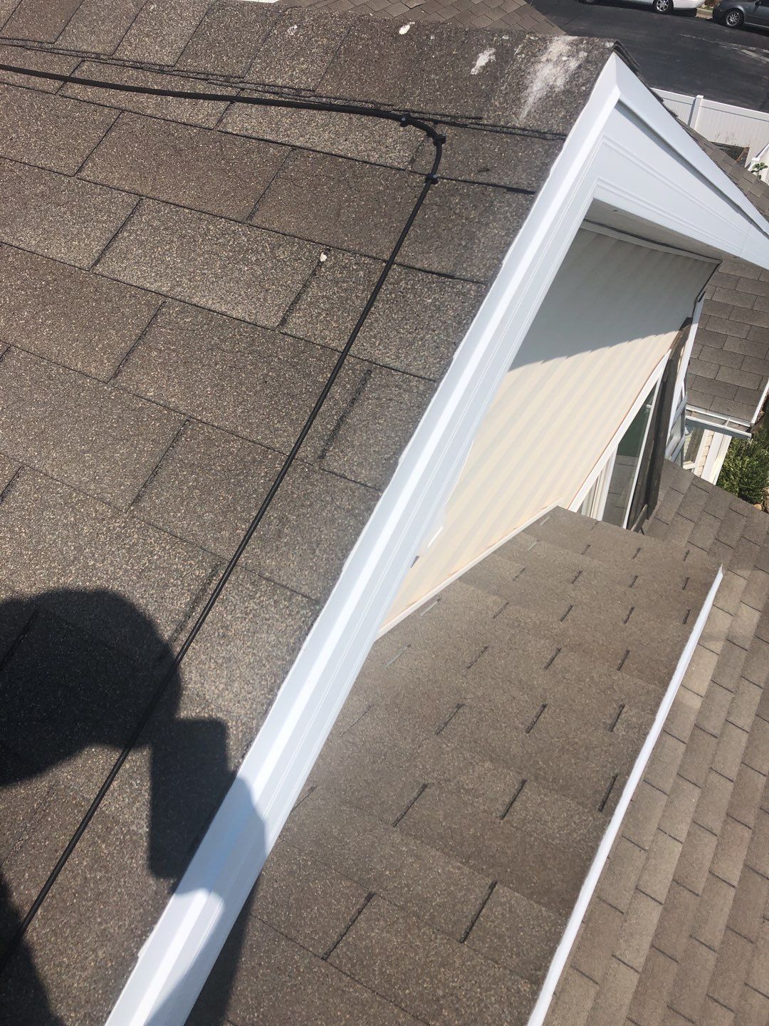 Storm Damaged Roof using GAF Timberline HDZ - Lifetime Shingle by The Roof Doctor