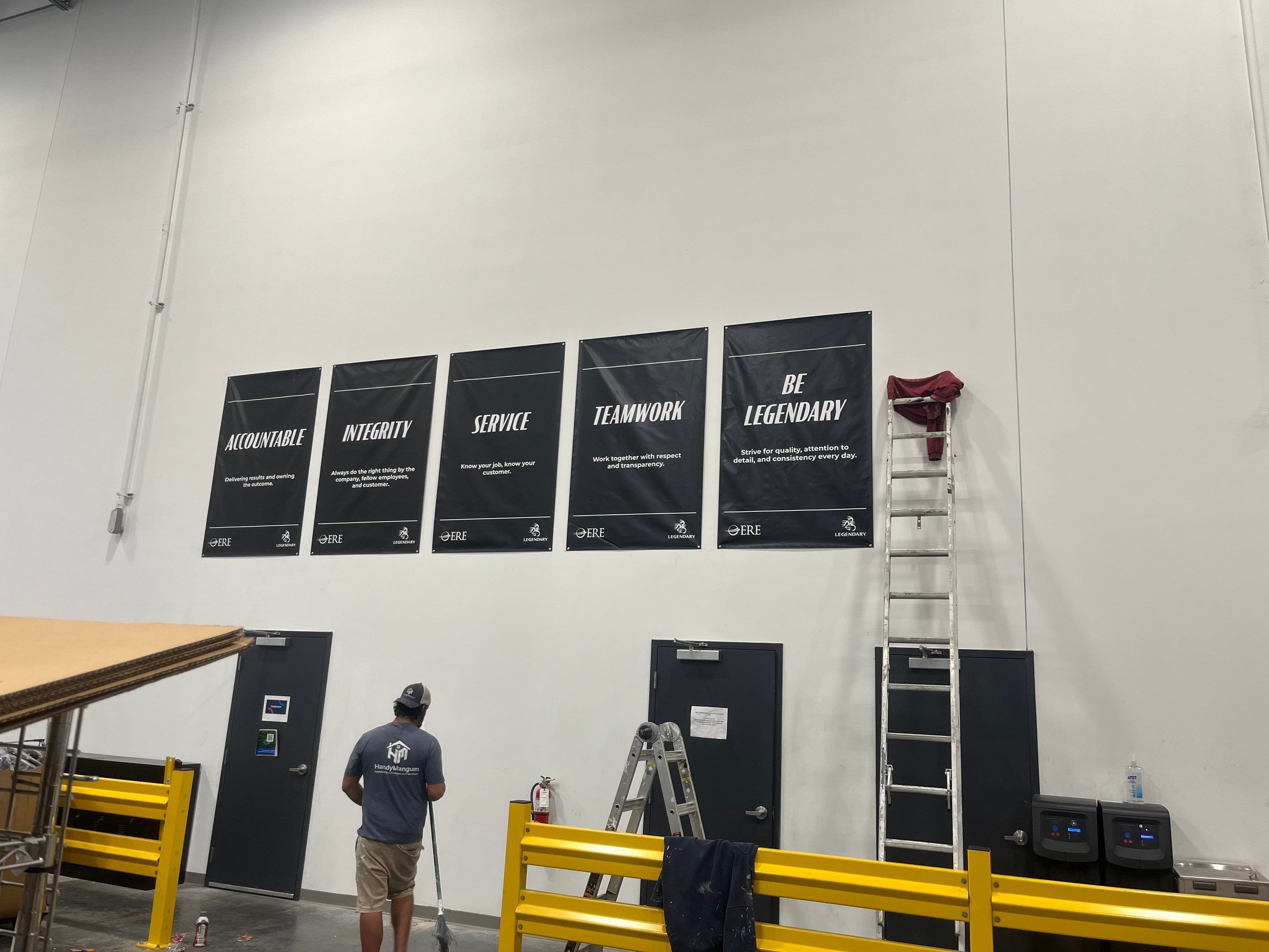 Expert Handyman Signage Installation by HandyMangum