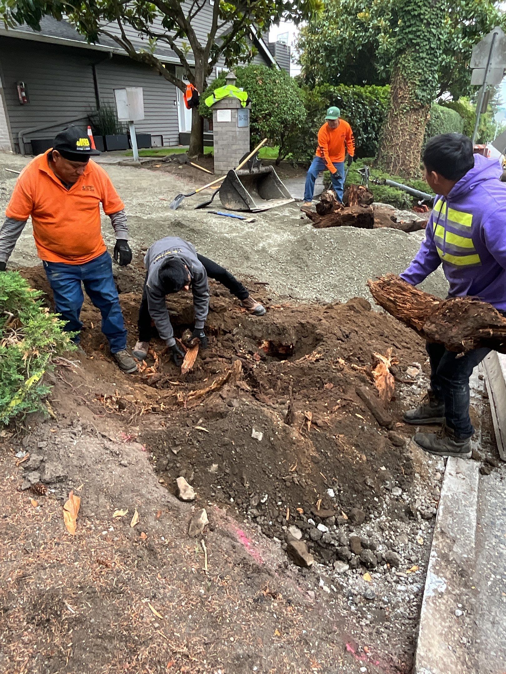 Oscar | Sidewalk Repair, Concrete Project  by Jireh Asphalt & Concrete Inc 