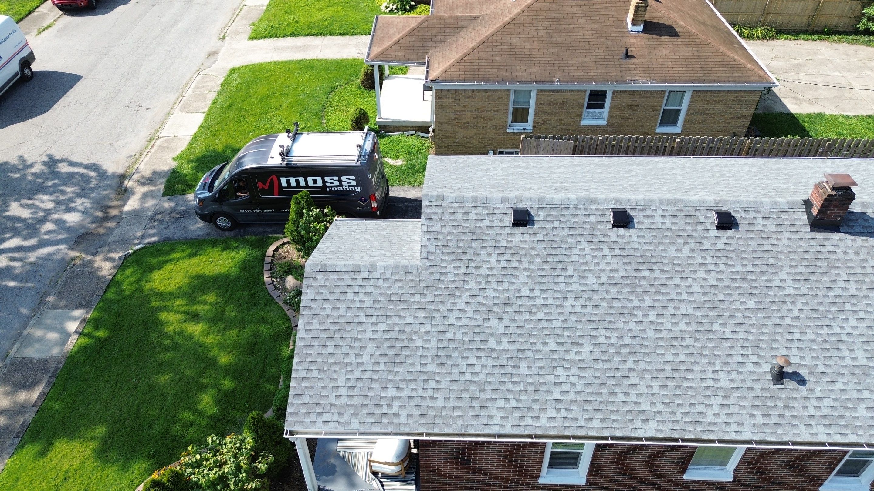 Project in Indianapolis by Moss Roofing