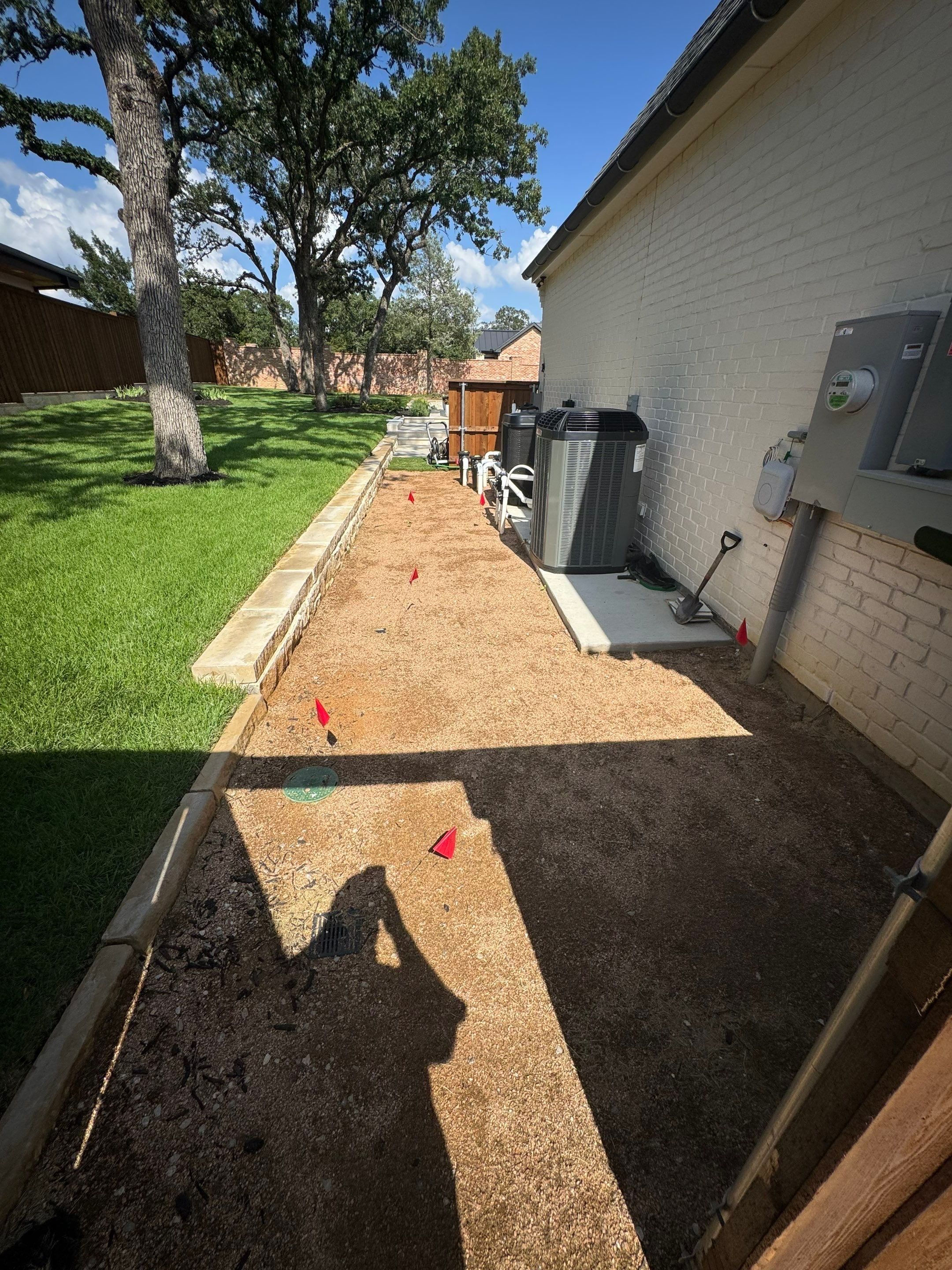Project in Southlake by Turf Concepts
