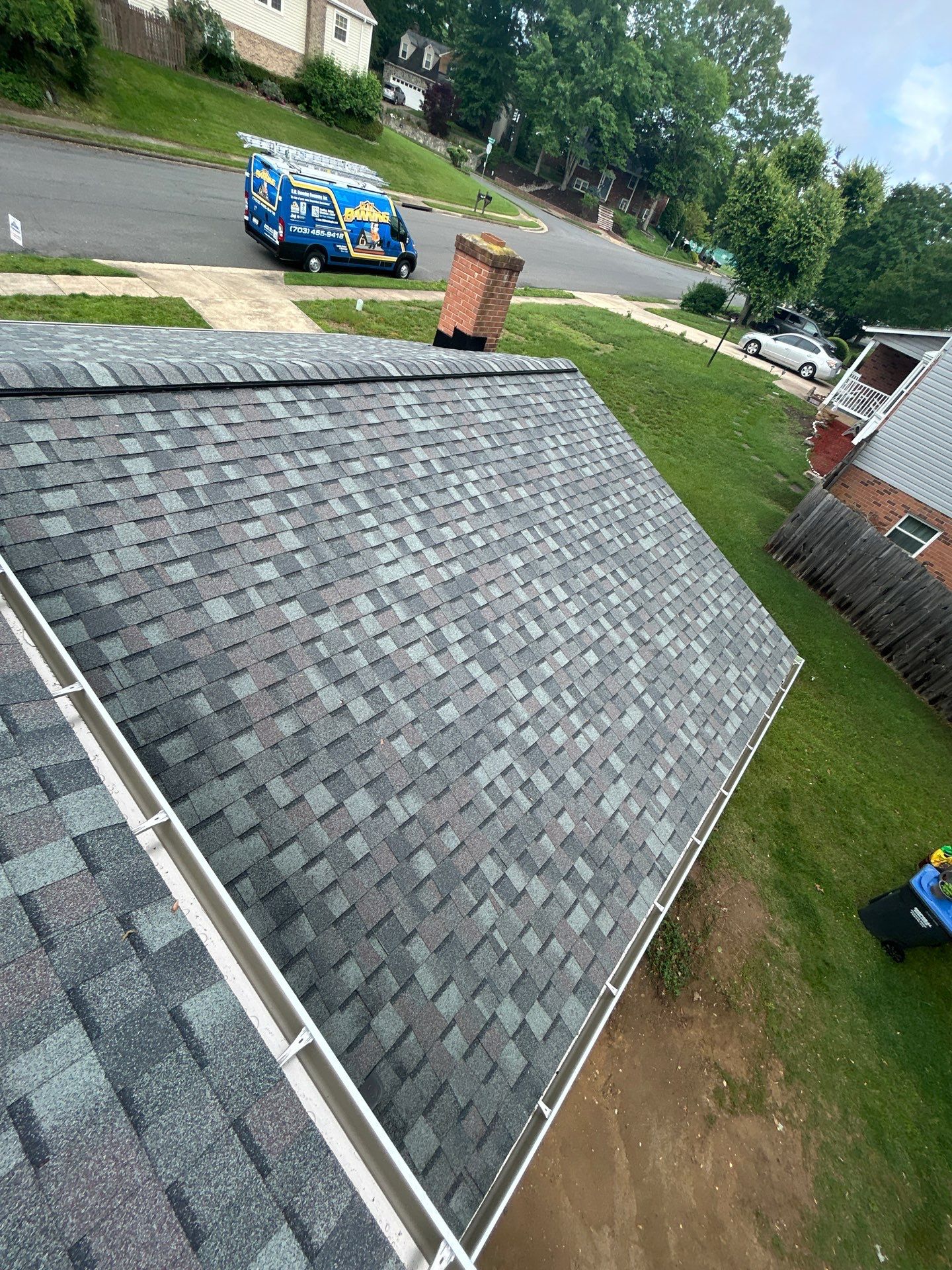 Montclair: Residential Roof Replacement with CertainTeed Landmark Pro in Max Def Colonial Slate by RM Banning, Inc.