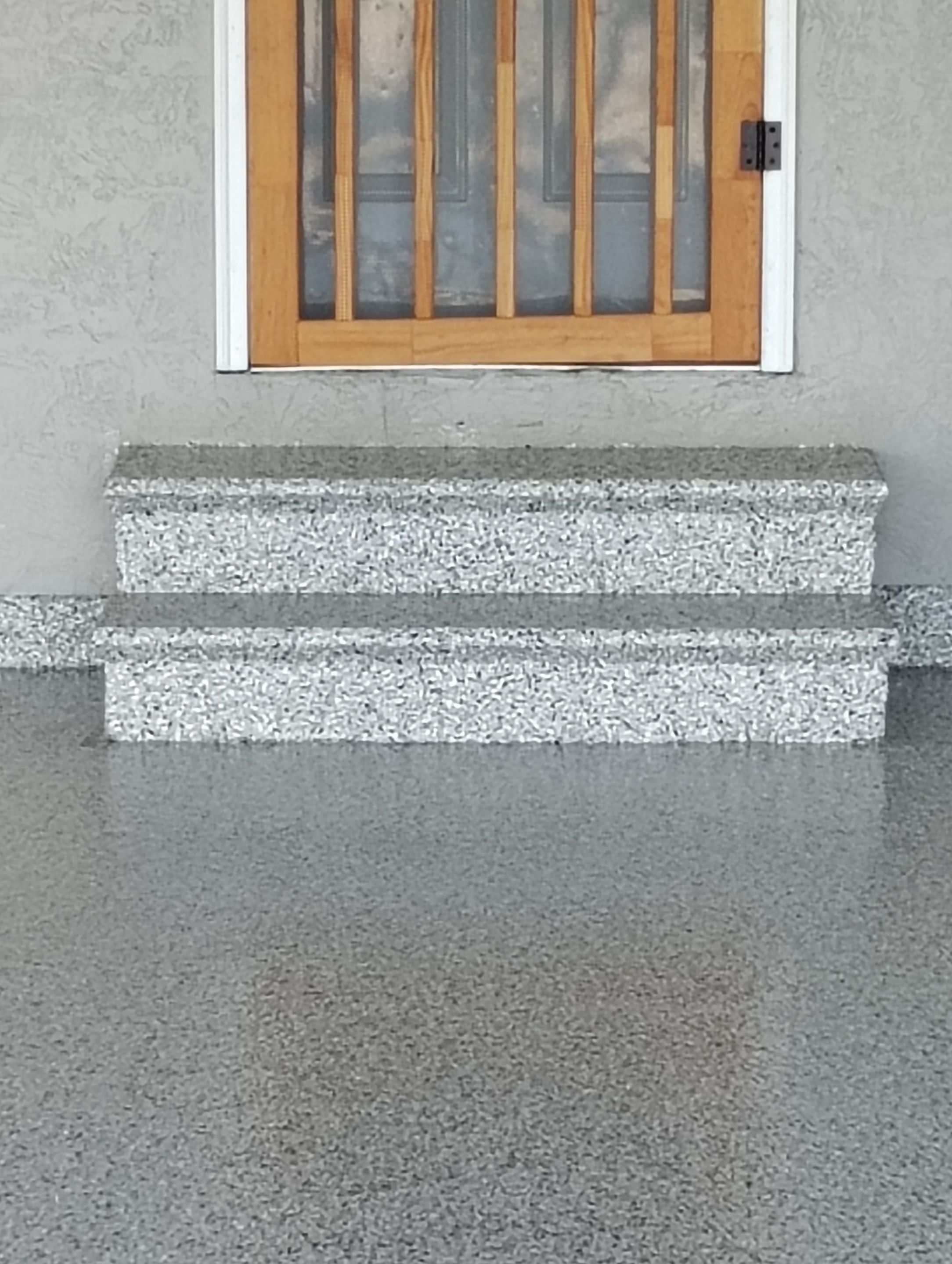 Garage Concrete Floor Coating and Crack Repair in Onawa by Select Painting, Coatings & Garage Cabinets