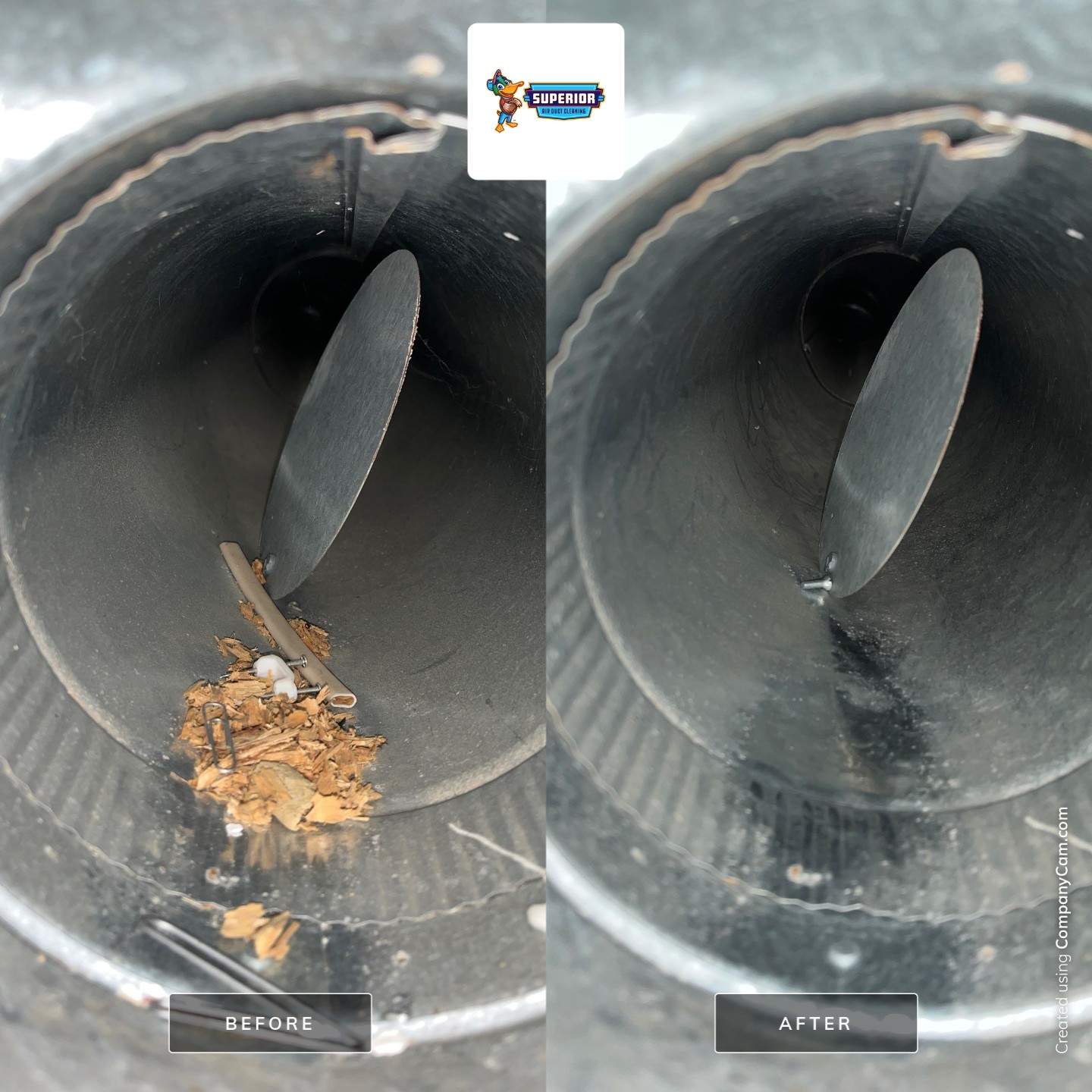 Air Duct Cleaning With a Vacuum Truck in New Waterford, OH by Superior Air Duct Cleaning