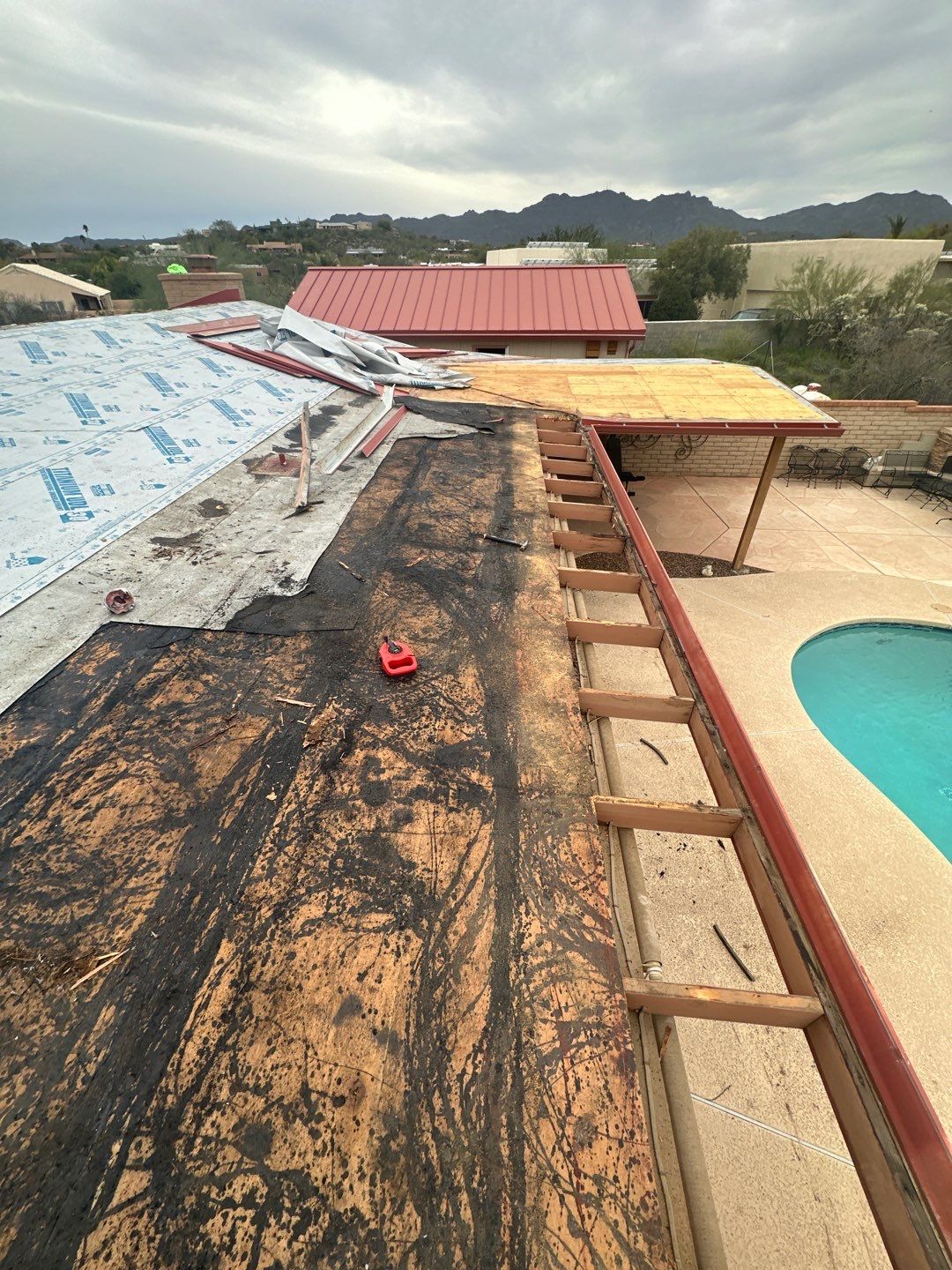 Colonial Red Standing Seam by Reimagine Roofing